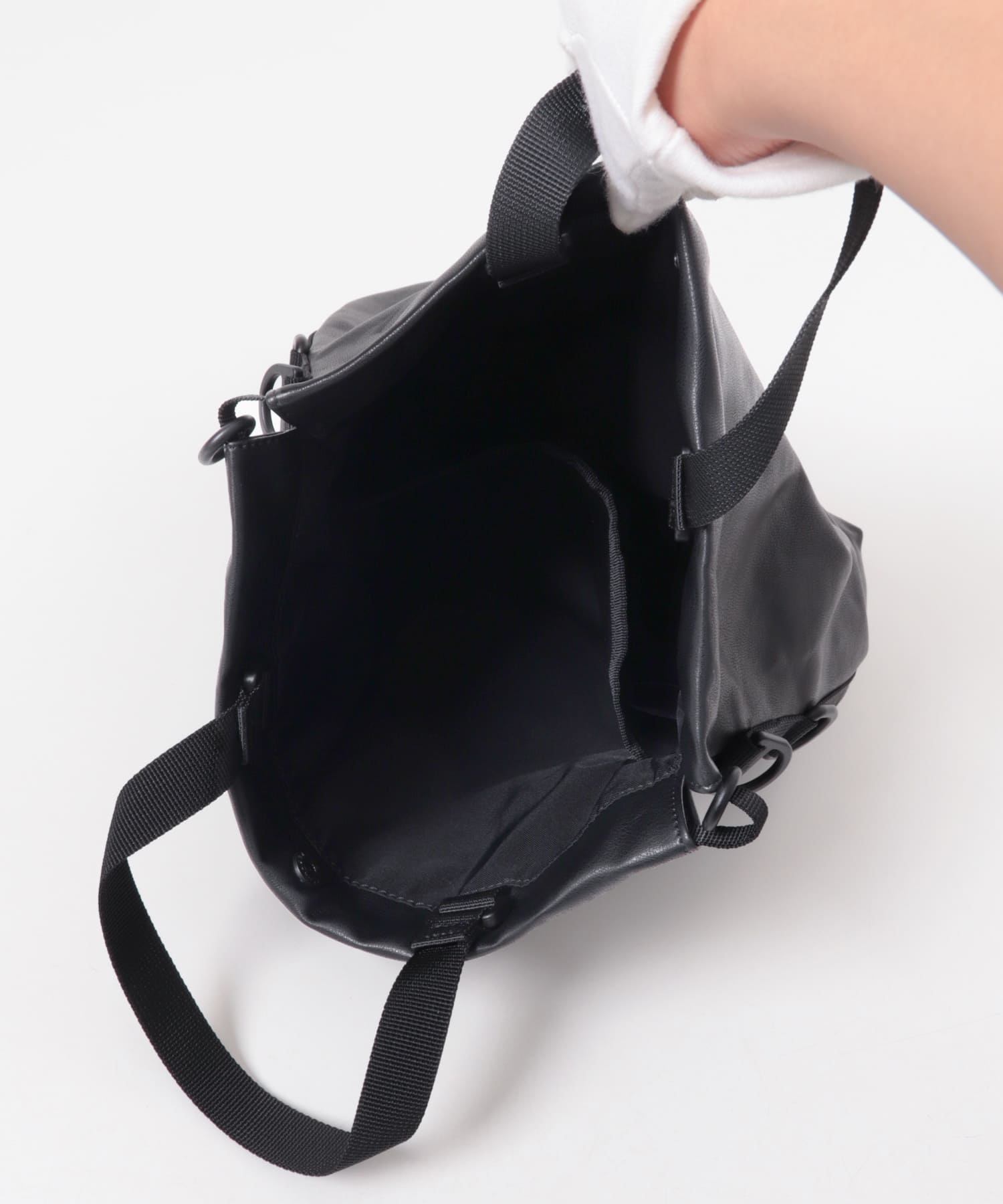 『別注』BAICYCLON by bagjack×URBAN RESEARCH　DRAWSTRING BAG BLACK Free