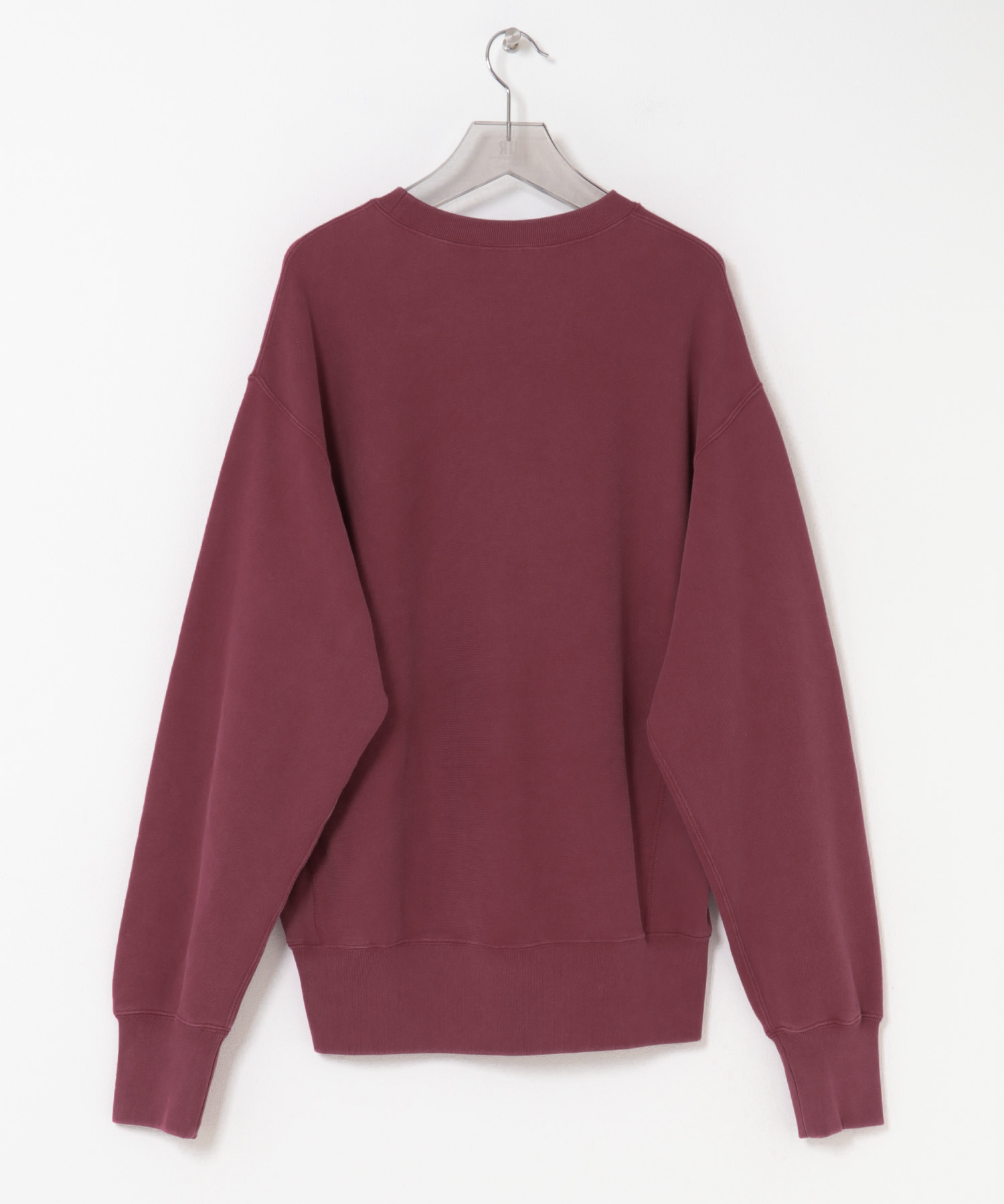 『別注』CHAMPION×URBAN RESEARCH　SNOW POWDER WASH CREW-NECK RED M