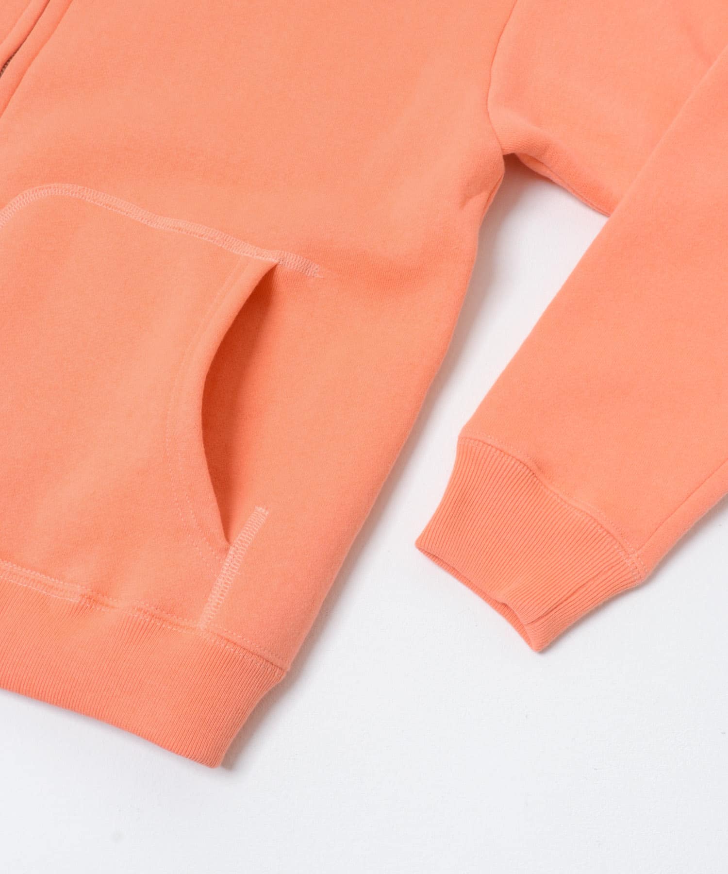 YOUNG&OLSEN　GOOD OLD SWEAT ZIP PARKA VTG ORANGE 4