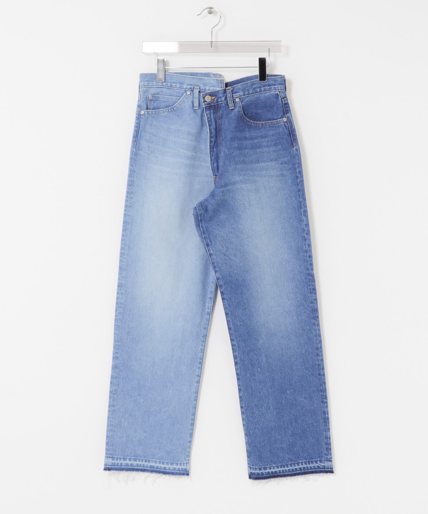 The DUFFER N NEPHEWS　SPLIT DENIM PANTS