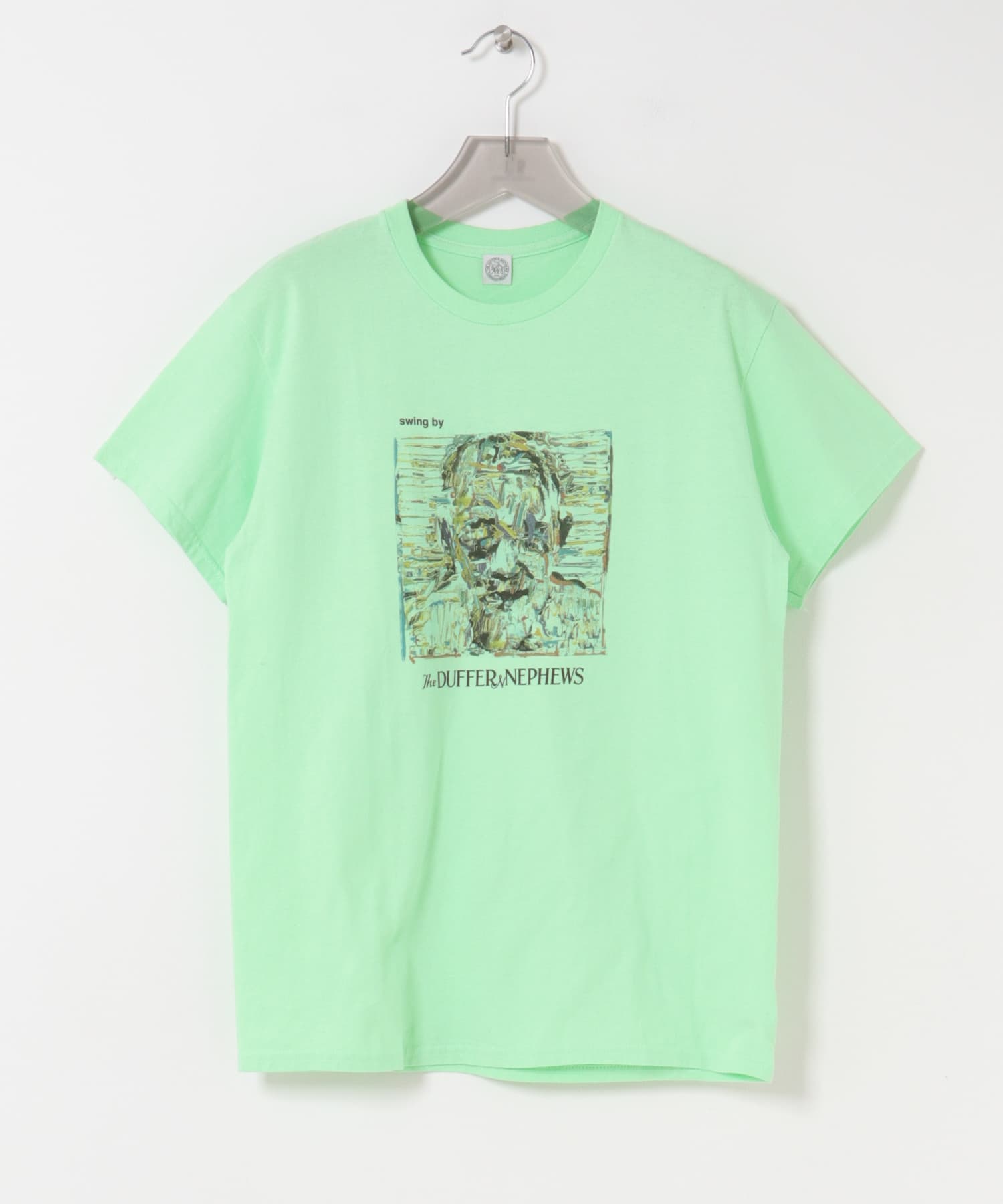 The DUFFER N NEPHEWS　SHORT-SLEEVE PRINT-T-SHIRTS swing by MINT M