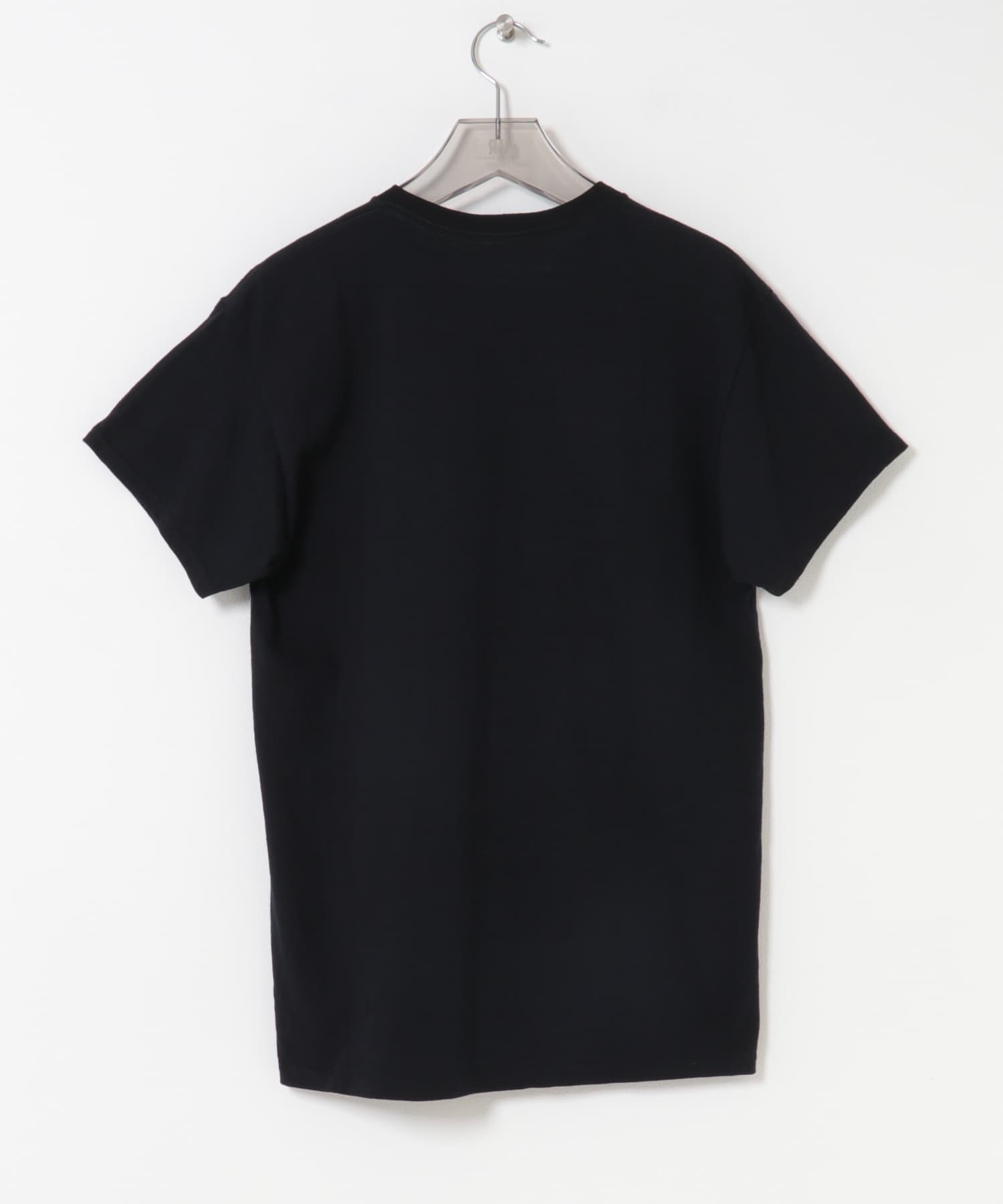 The DUFFER N NEPHEWS　SHORT-SLEEVE PRINT-T-SHIRTS NO SWEAT BLACK M