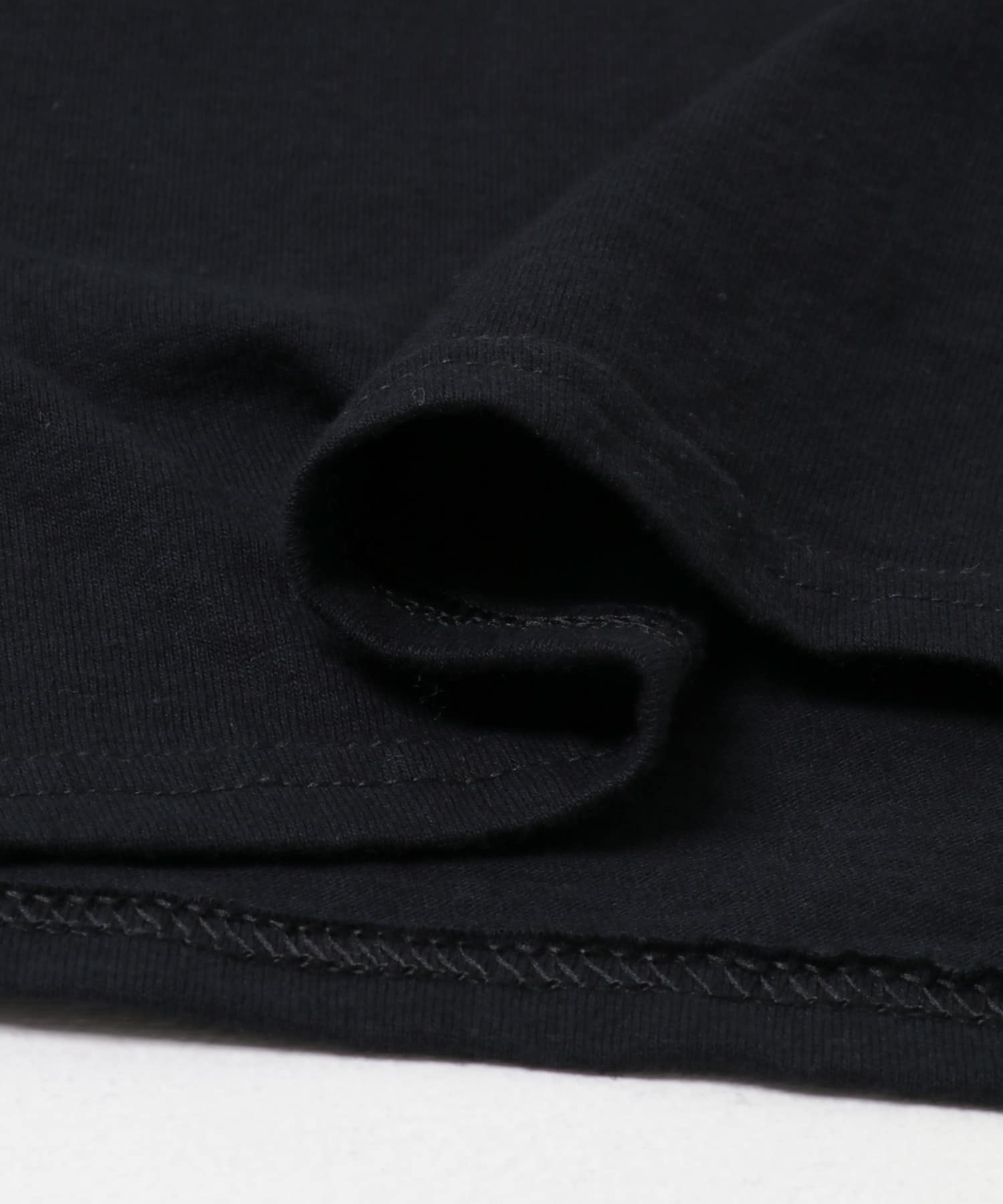 The DUFFER N NEPHEWS　SHORT-SLEEVE PRINT-T-SHIRTS NO SWEAT BLACK M