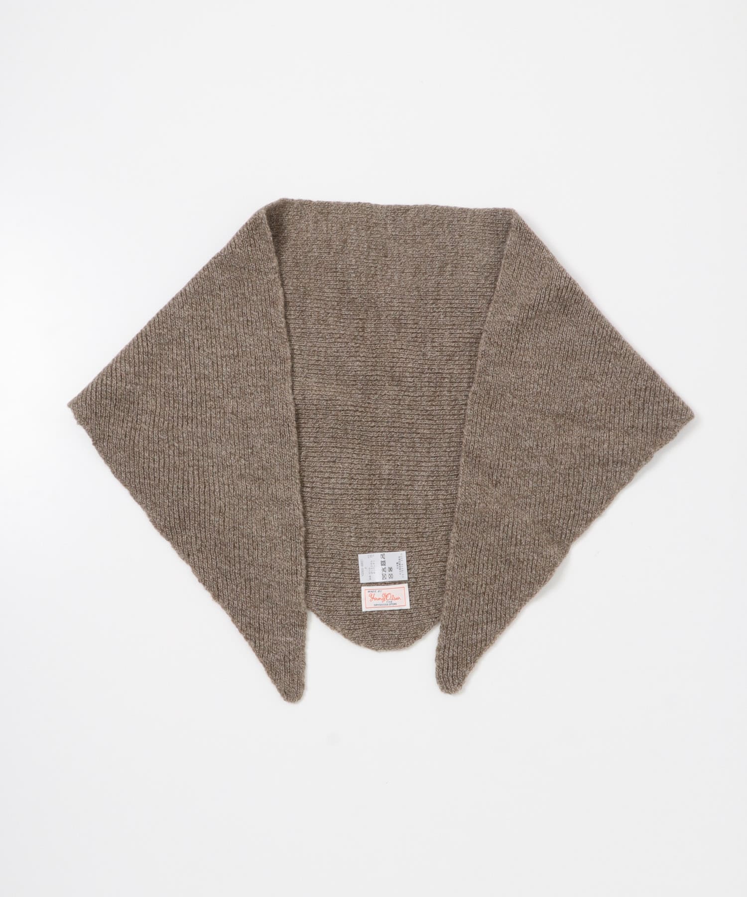 YOUNG&OLSEN The DRYGOODS STORE　MIX WOOL TRIANGLE SCARF