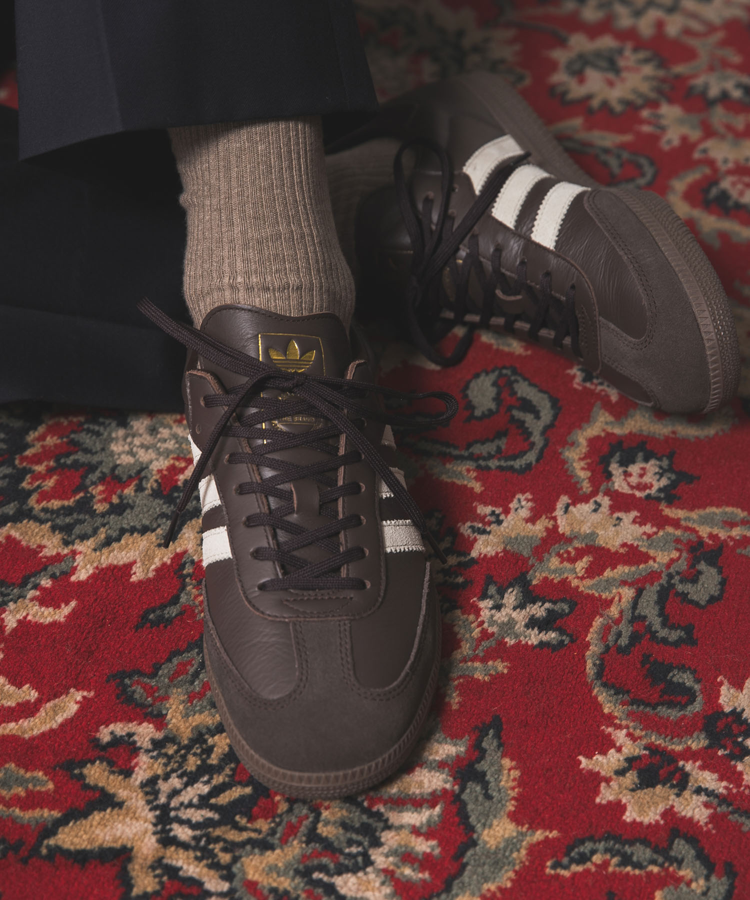 『26-31サイズ』『別注』adidas×UR　SAMBA OG D.BROWN 26