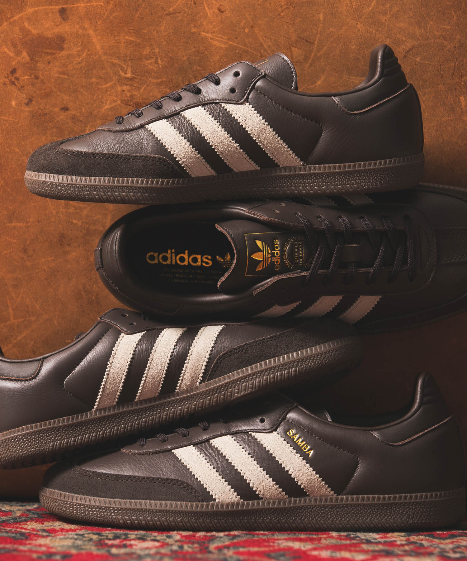 『26-31サイズ』『別注』adidas×UR　SAMBA OG D.BROWN 26