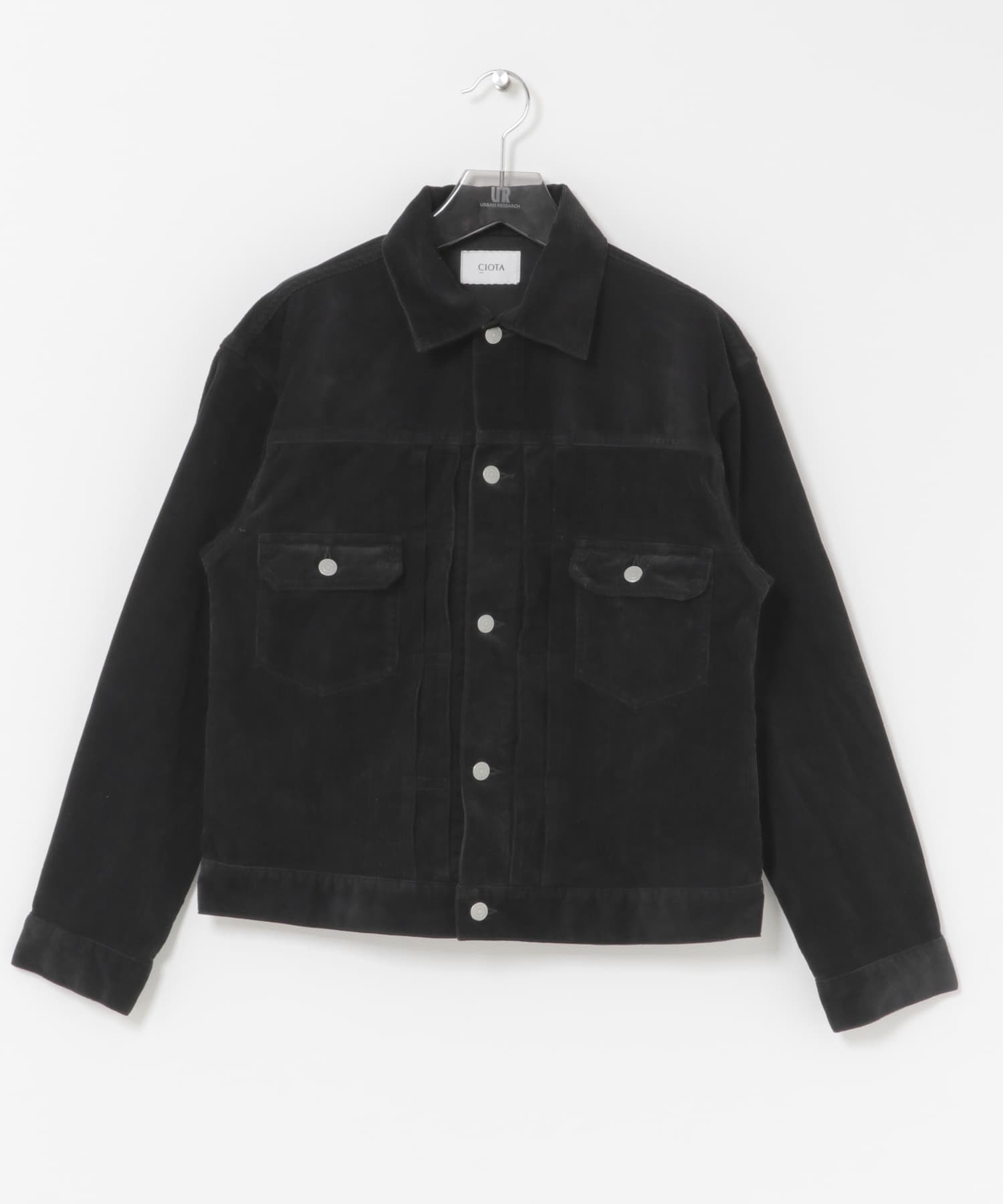 CIOTA　Corduroy Jacket Black 44