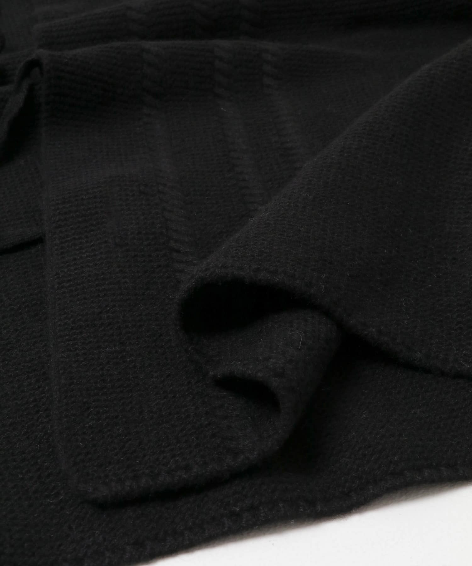 SEEALL　ORIENTAL CARDIGAN BLACK FREE