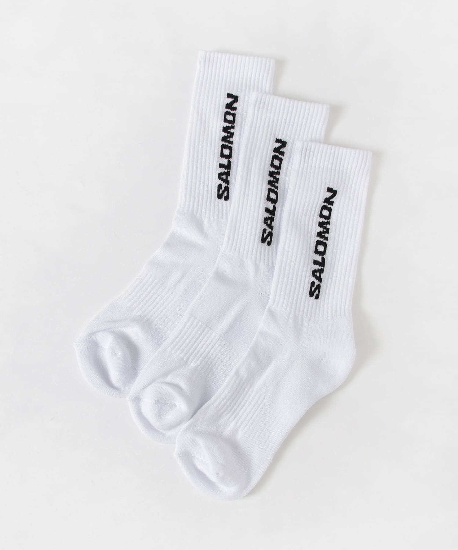 SALOMON　EVERYDAY CREW 3-PACK WHITE L