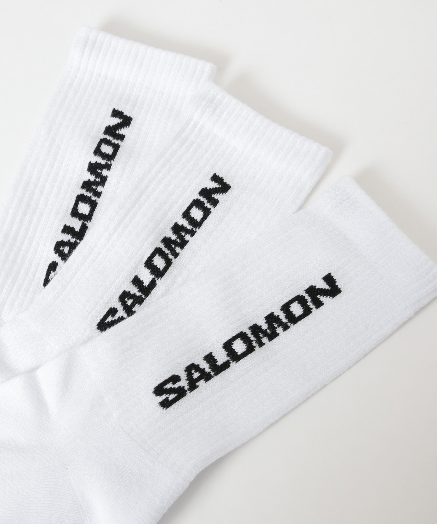 SALOMON　EVERYDAY CREW 3-PACK WHITE L