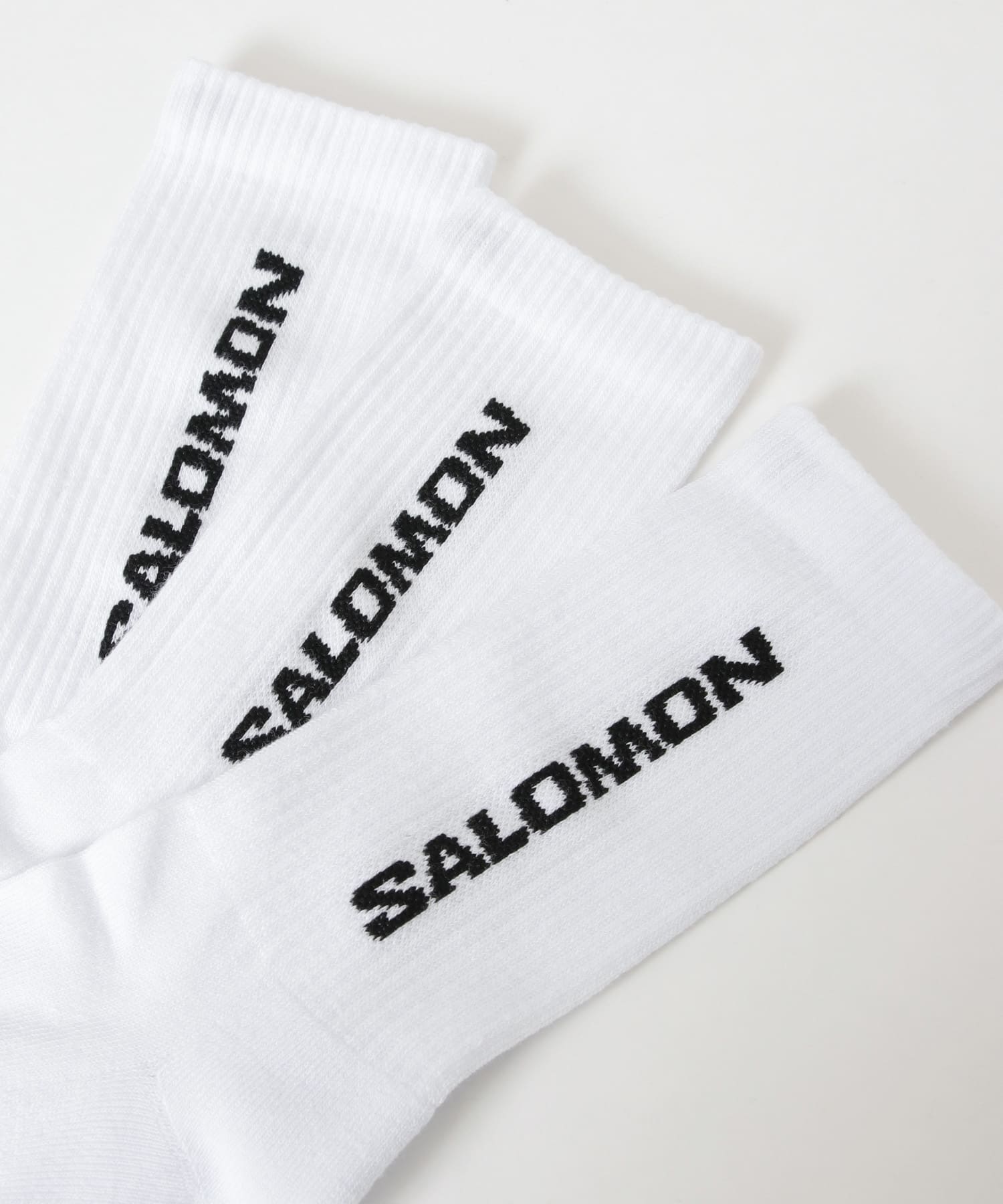 SALOMON　EVERYDAY CREW 3-PACK WHITE L
