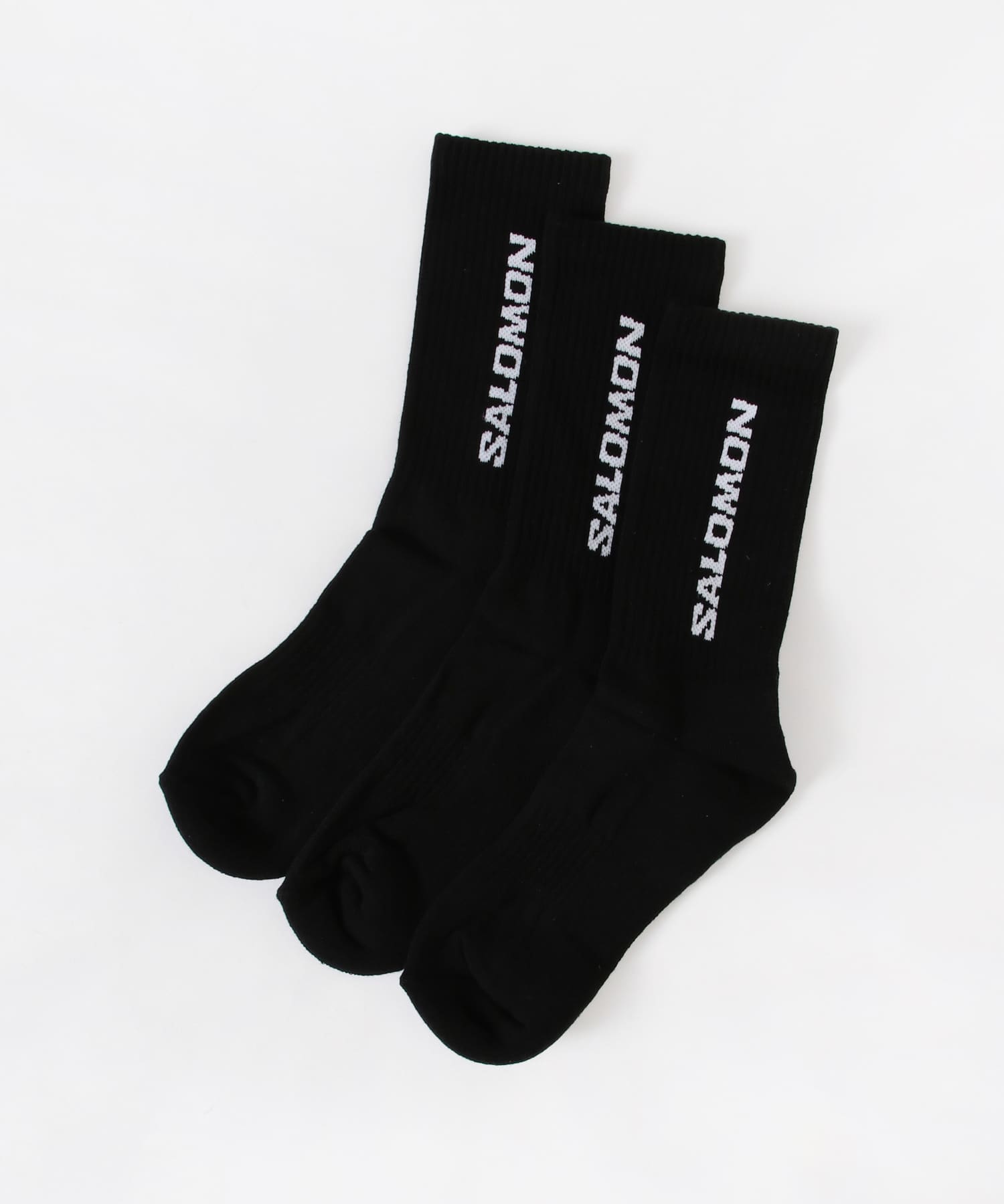 SALOMON　EVERYDAY CREW 3-PACK BLACK L