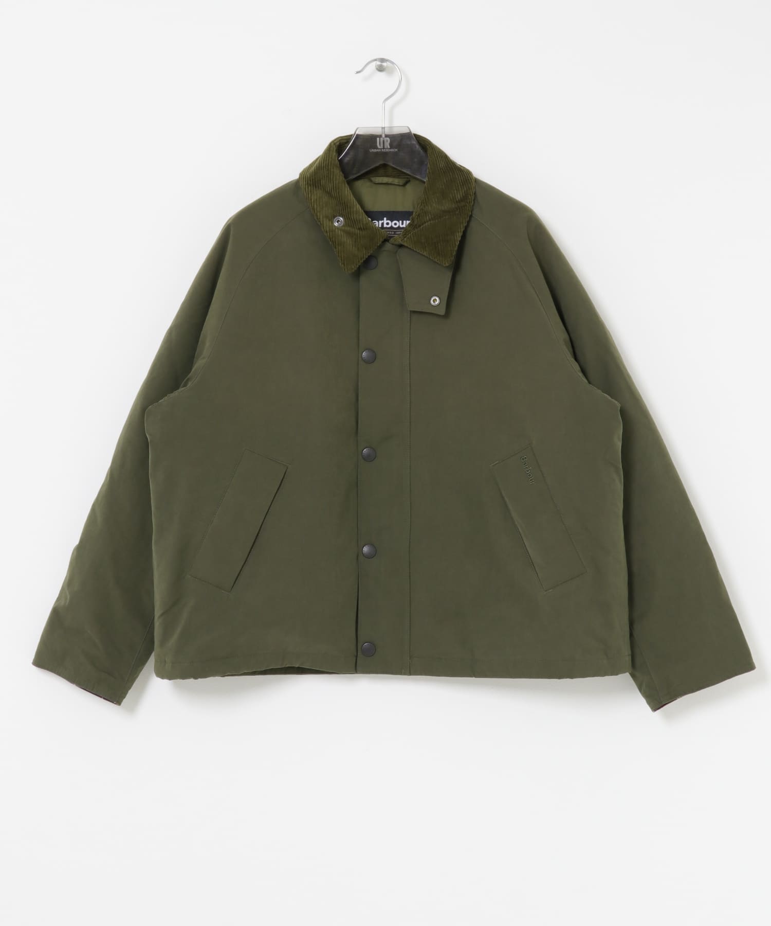 Barbour　padded transport jacket