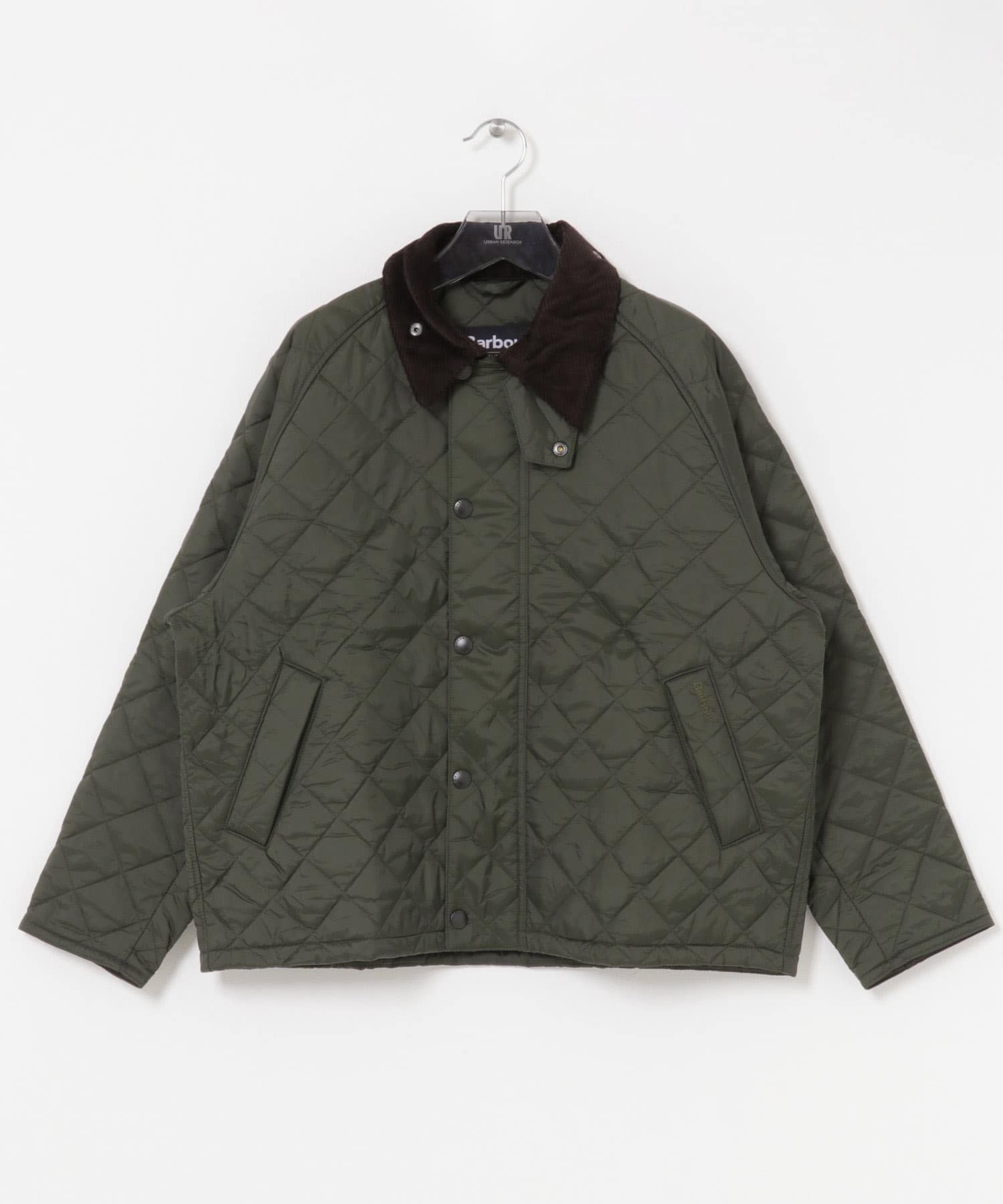 Barbour　os transport quilted jacket Sage 36