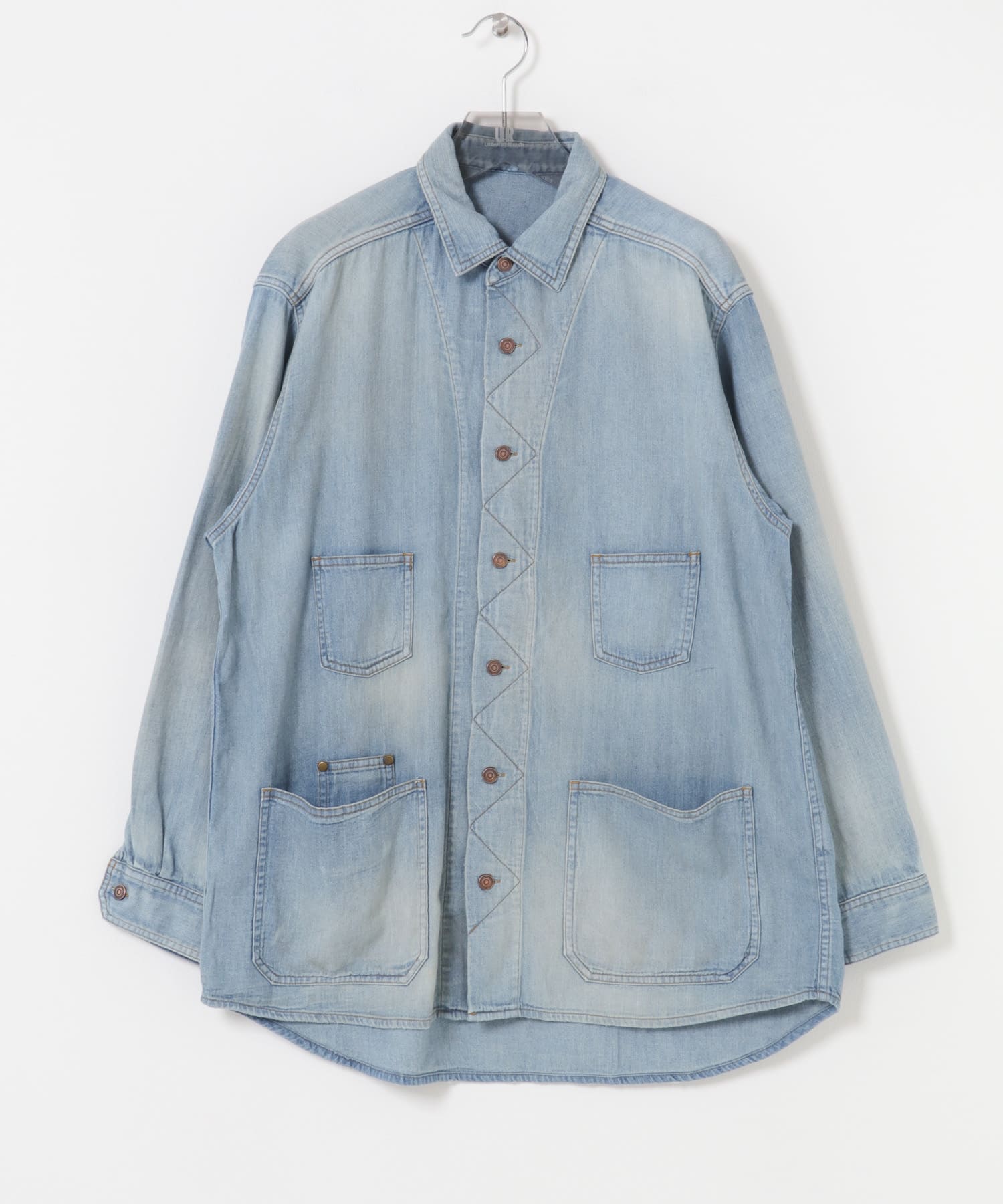 MAATEE&SONS DENIM SHIRTS COVERALL(3 FADE IND): アウター｜URBAN