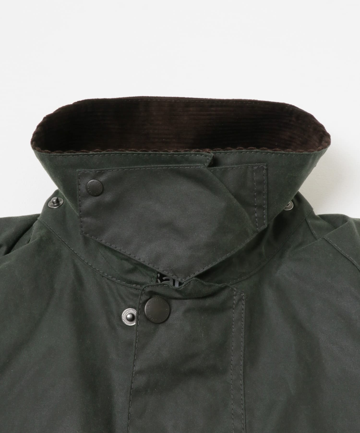 Barbour　OS TRANSPORT WAX JACKET sage 36