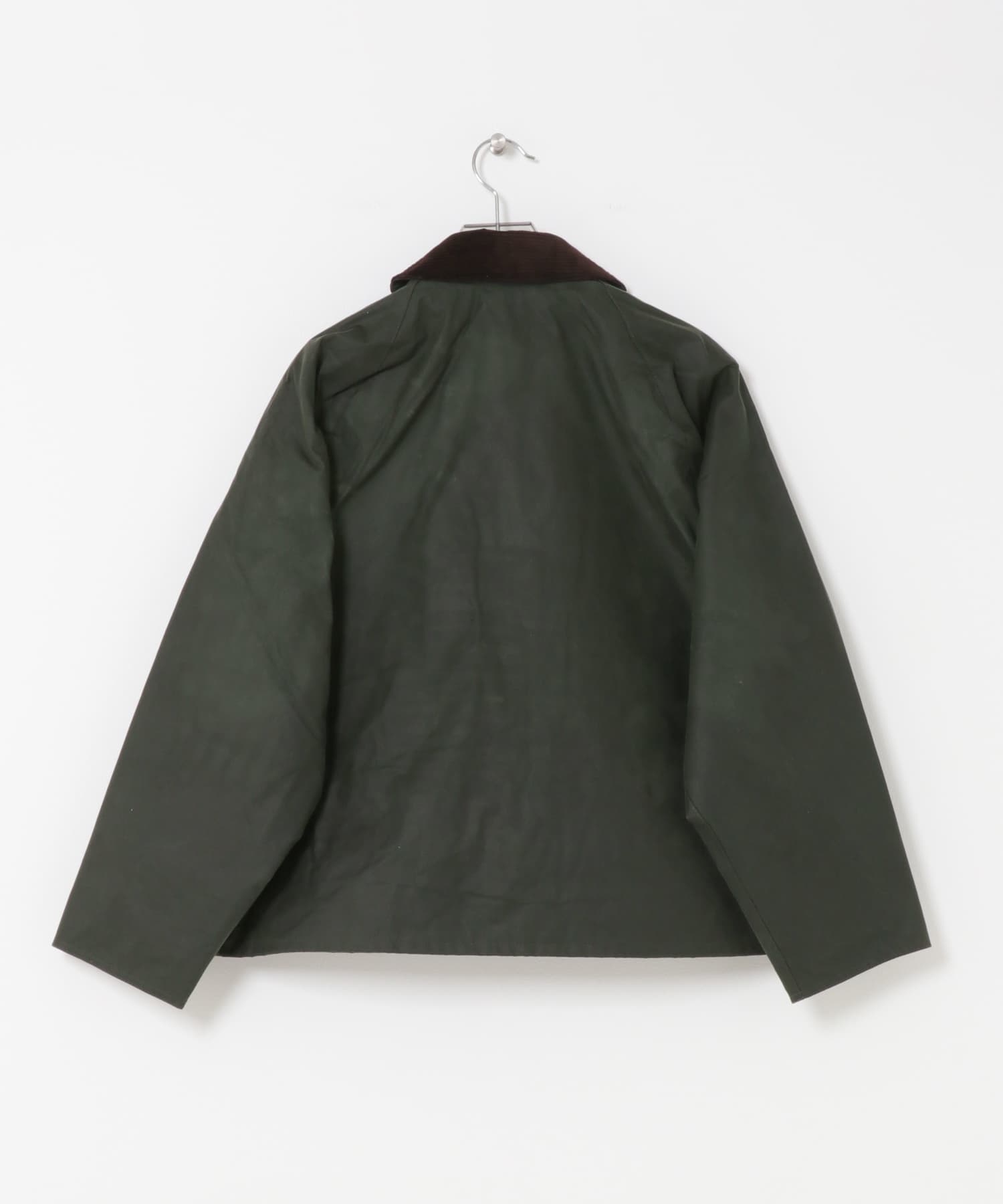 Barbour　OS TRANSPORT WAX JACKET sage 36