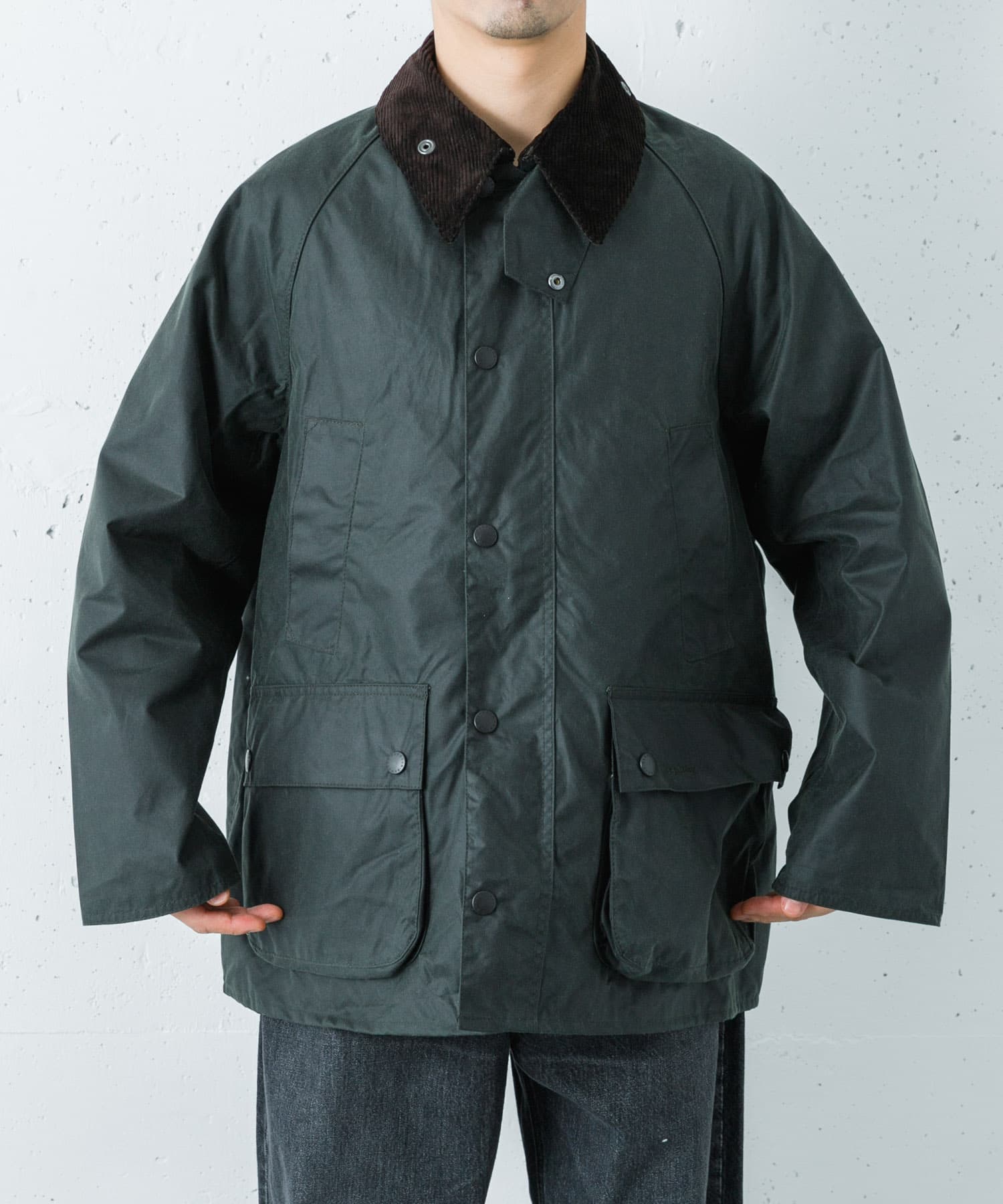 Barbour os bedale wax jacket(36 Grey): アウター｜URBAN RESEARCH