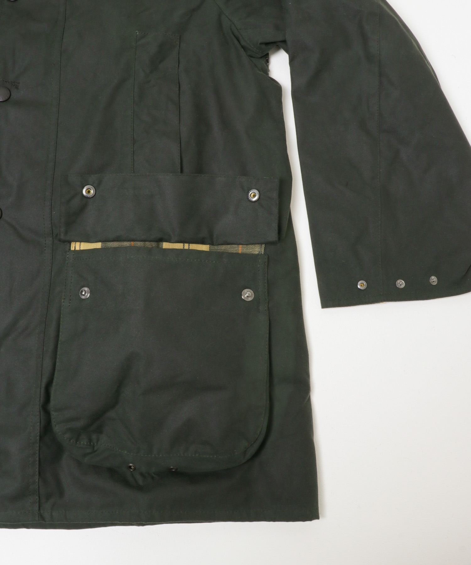 Barbour　OS BEAUFORT WAX JACKET sage 36