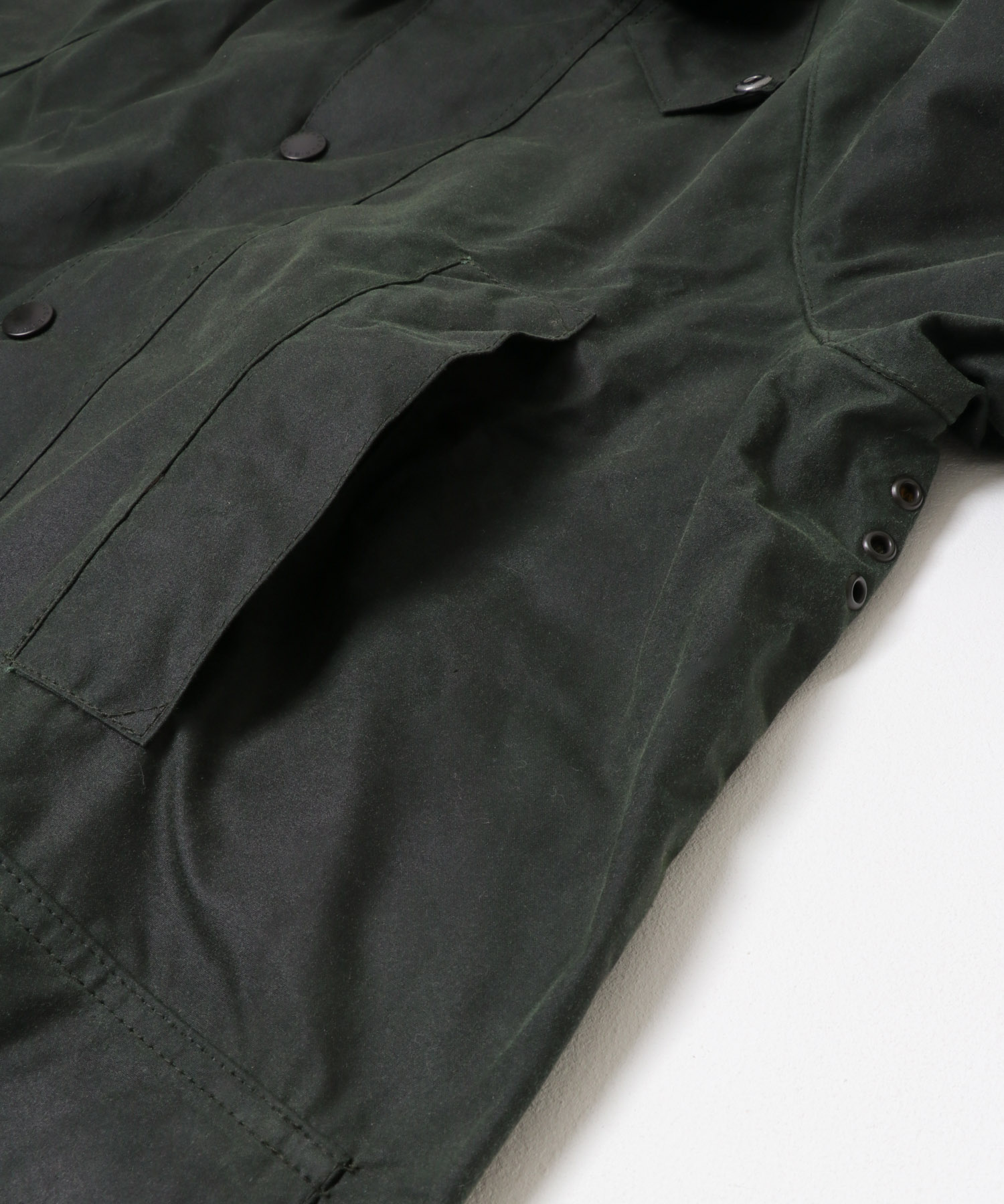 Barbour　OS BEAUFORT WAX JACKET sage 36