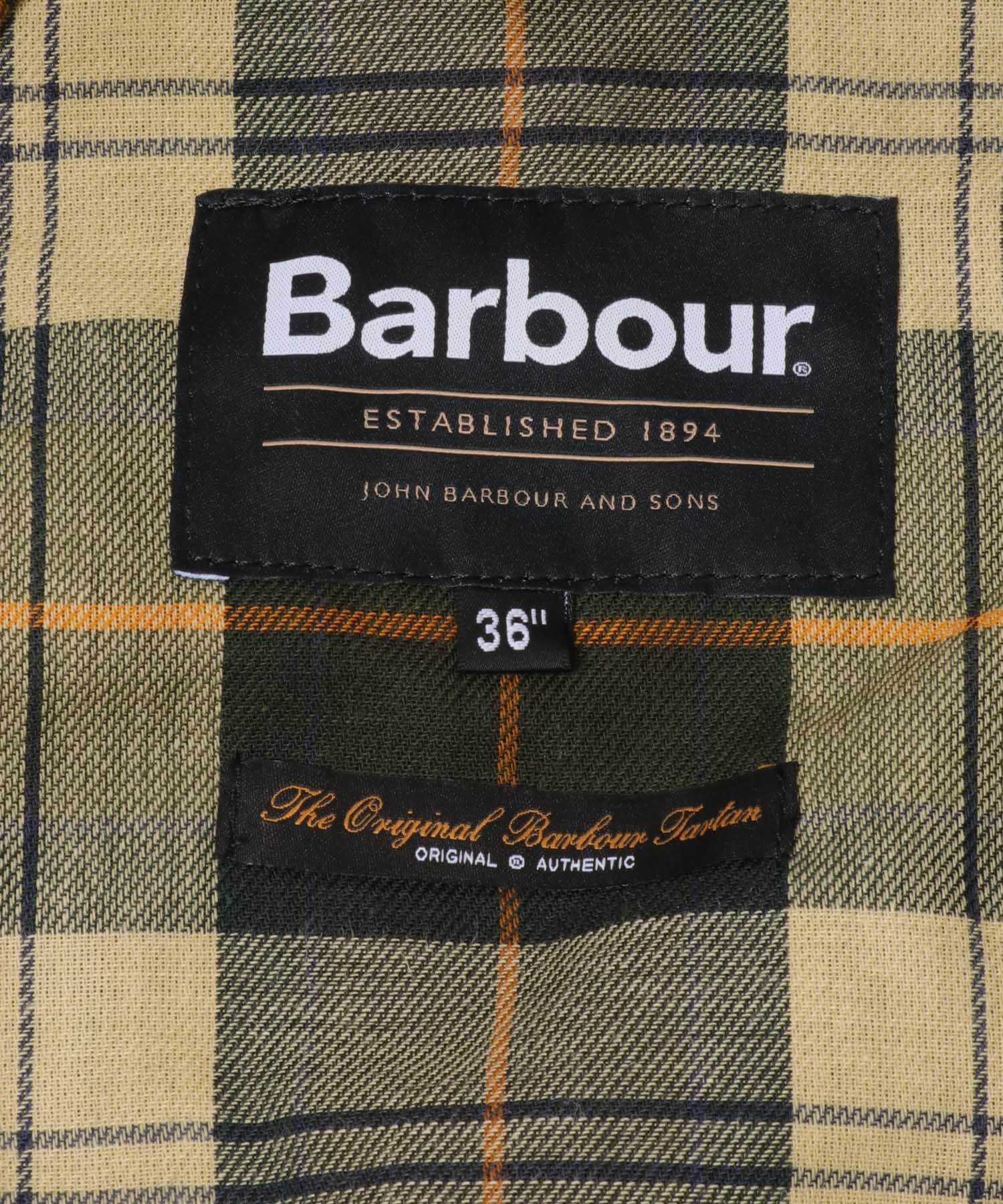 Barbour　OS BEAUFORT WAX JACKET sage 38
