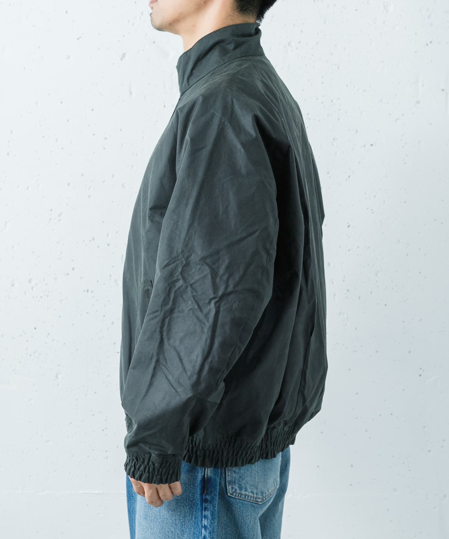 Barbour　BLOUSON TRANSPORT WAX JACKET sage 36