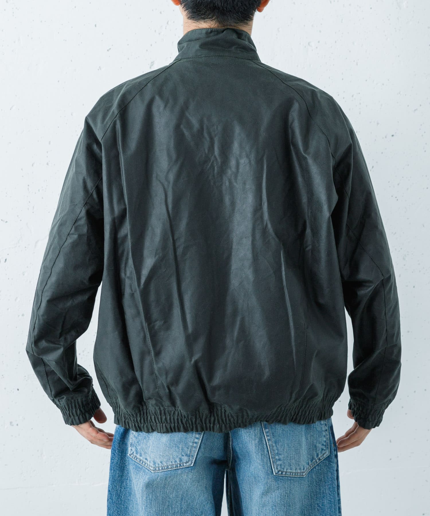 Barbour　BLOUSON TRANSPORT WAX JACKET sage 36