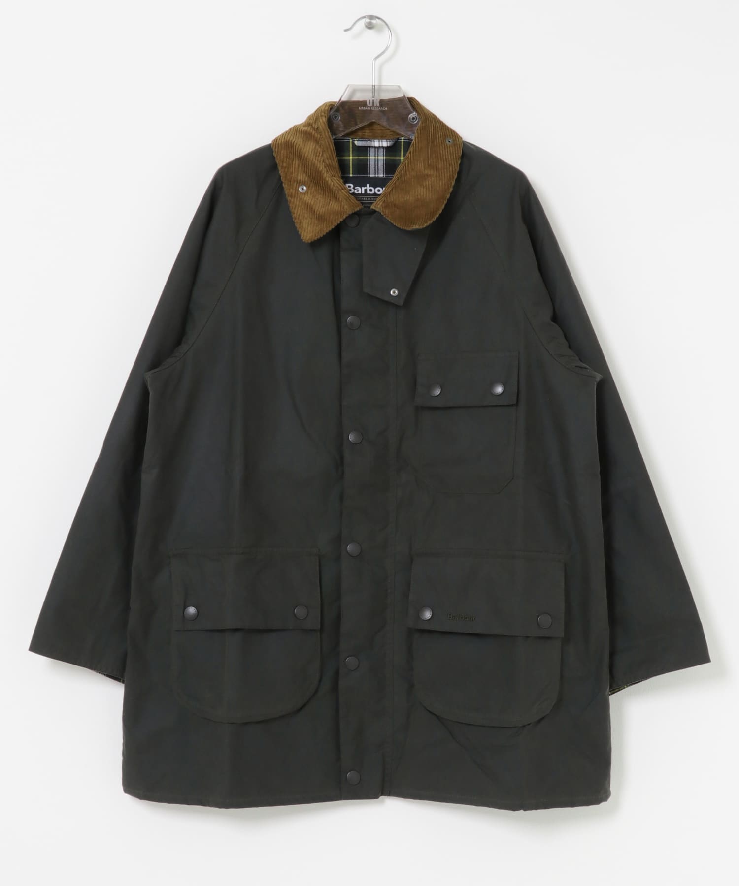 Barbour　os solway wax jacket Sage 36