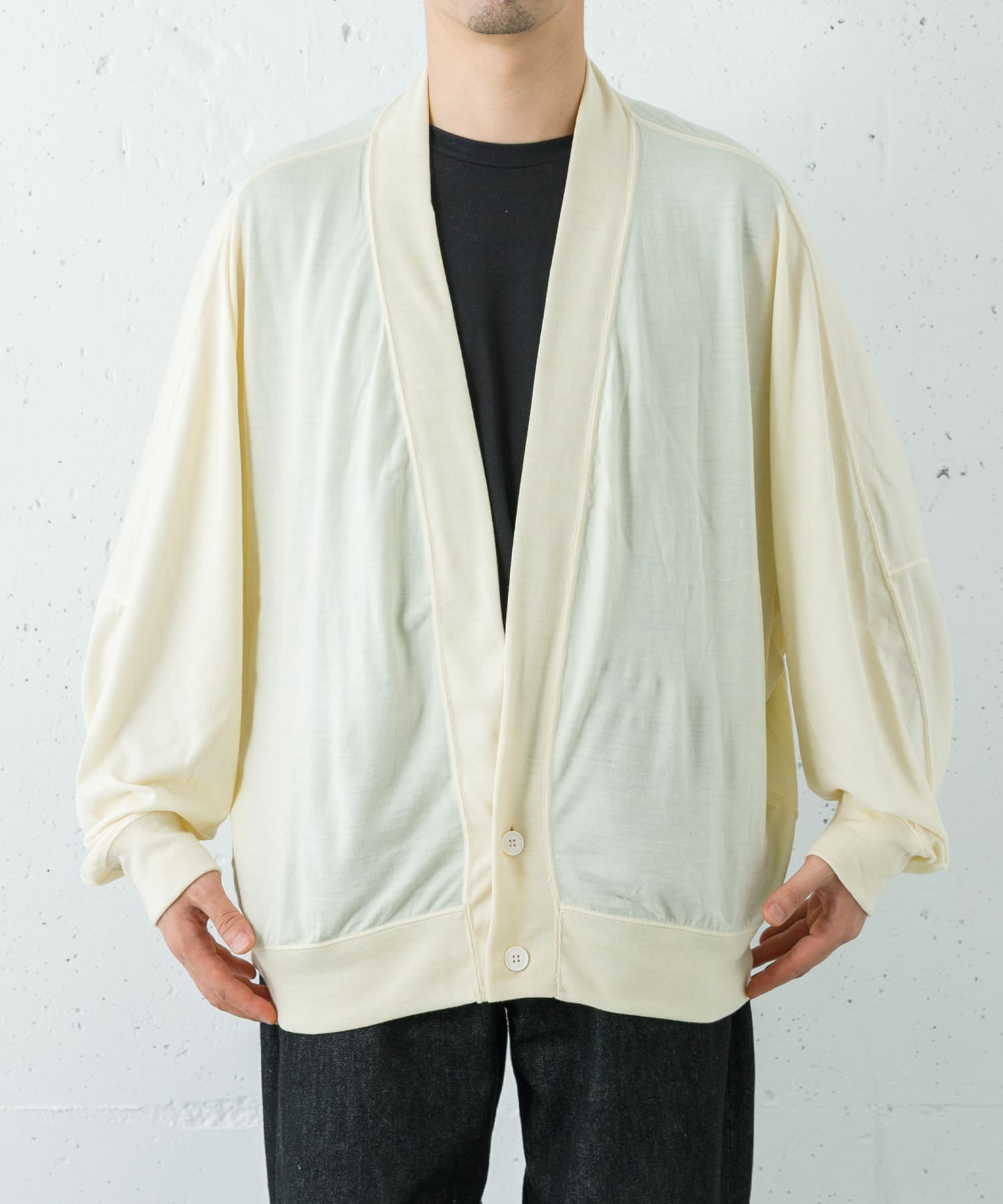 nonnotte Cachecoeur Cardigan(4 Raw White): トップス｜URBAN