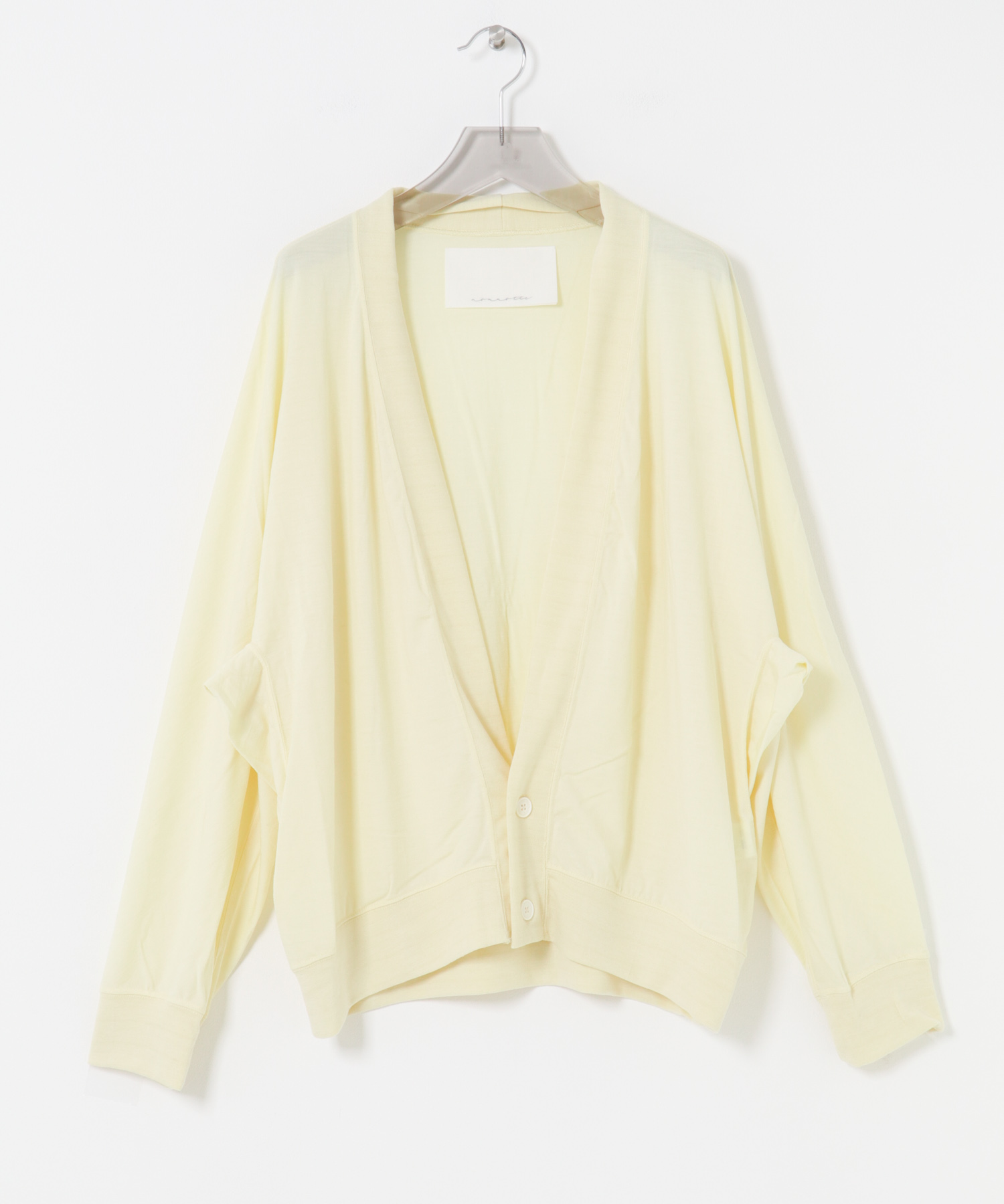 nonnotte　Cachecoeur Cardigan Raw White 4