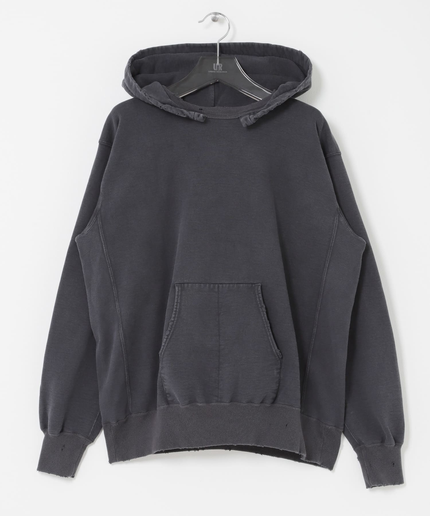 NEXUSVII.　DAMAGED 2TONE AFTER HOODY