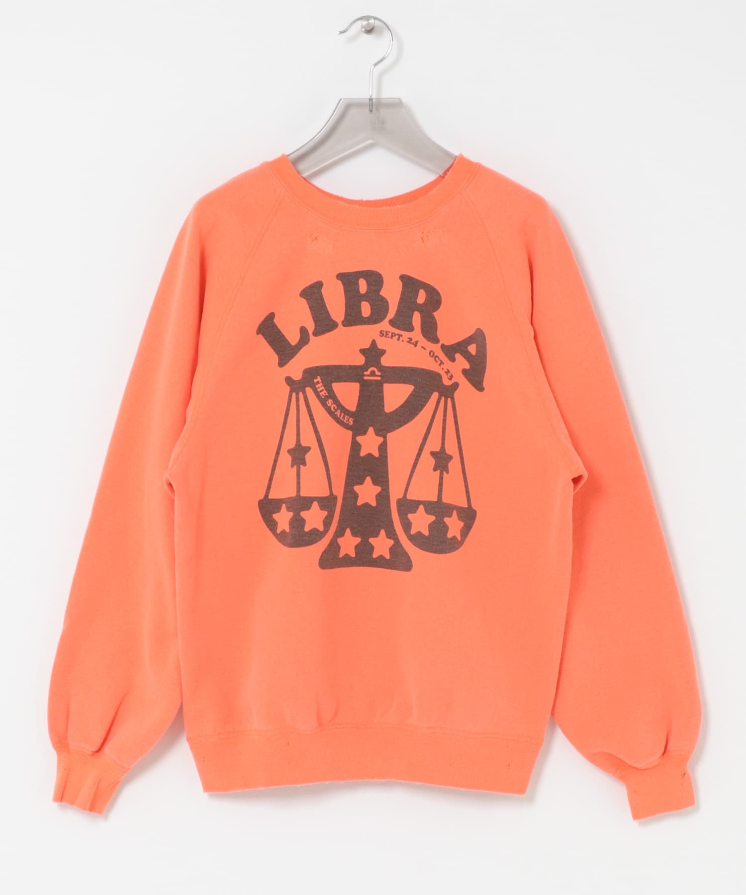 NEXUSVII.　LIBRA CREW SWEAT ORANGE M