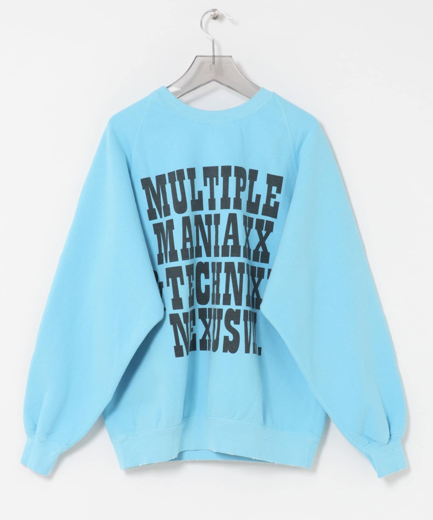NEXUSVII.　SAGITTARIUS CREW SWEAT LIGHT BLUE M