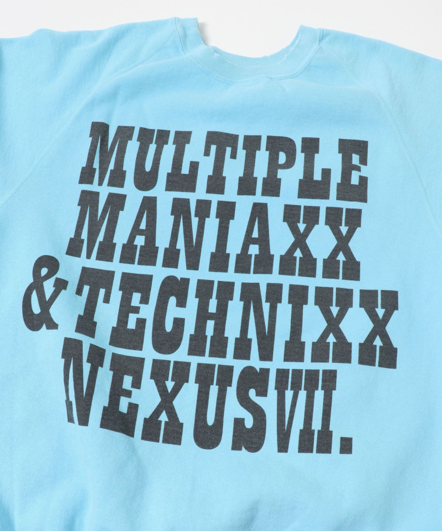 NEXUSVII.　SAGITTARIUS CREW SWEAT LIGHT BLUE M