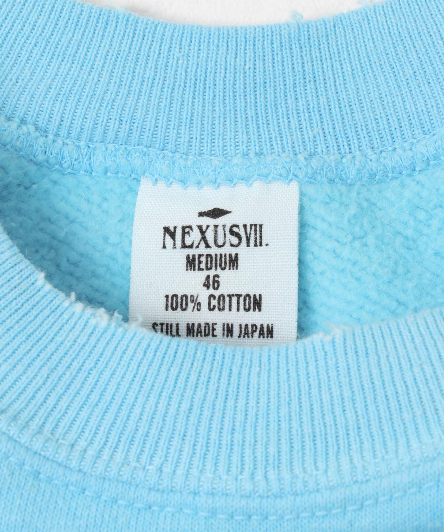 NEXUSVII.　SAGITTARIUS CREW SWEAT LIGHT BLUE M