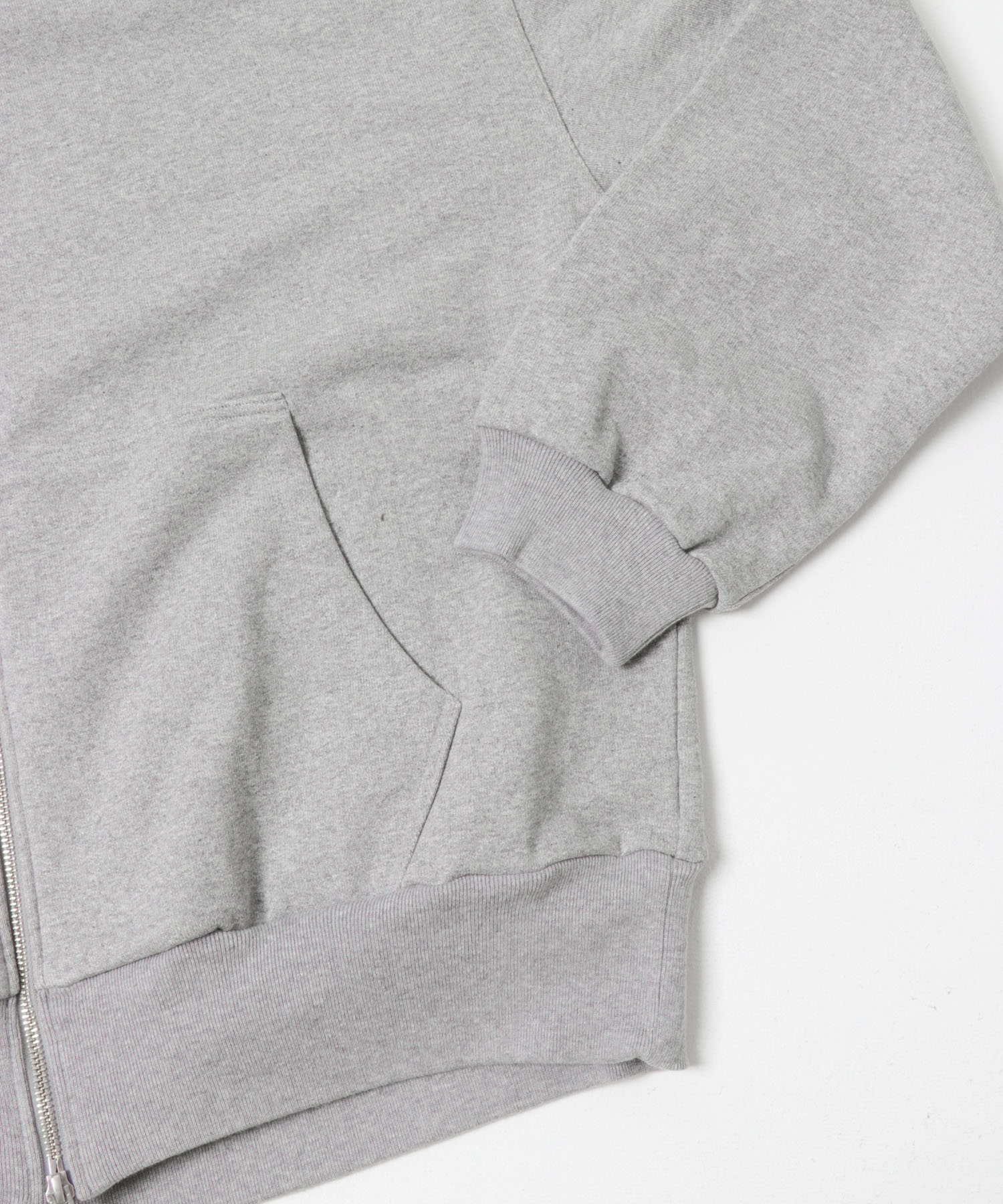 REVERBERATE　FULL ZIP HOODY GRAY 2