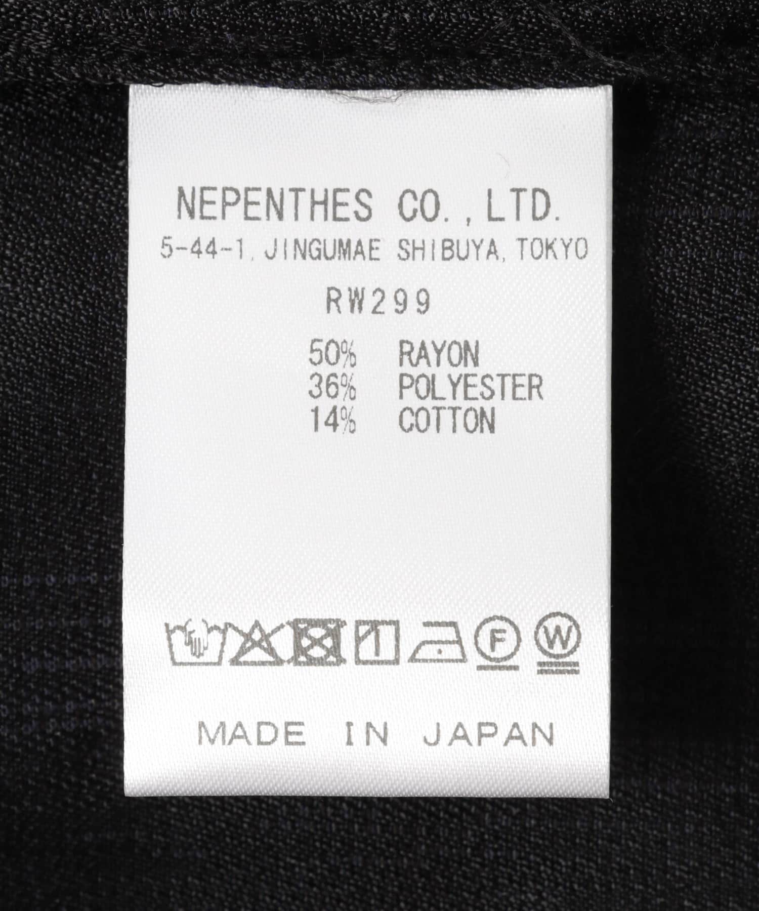 Needles　Italian Collar Shirts NAVY S