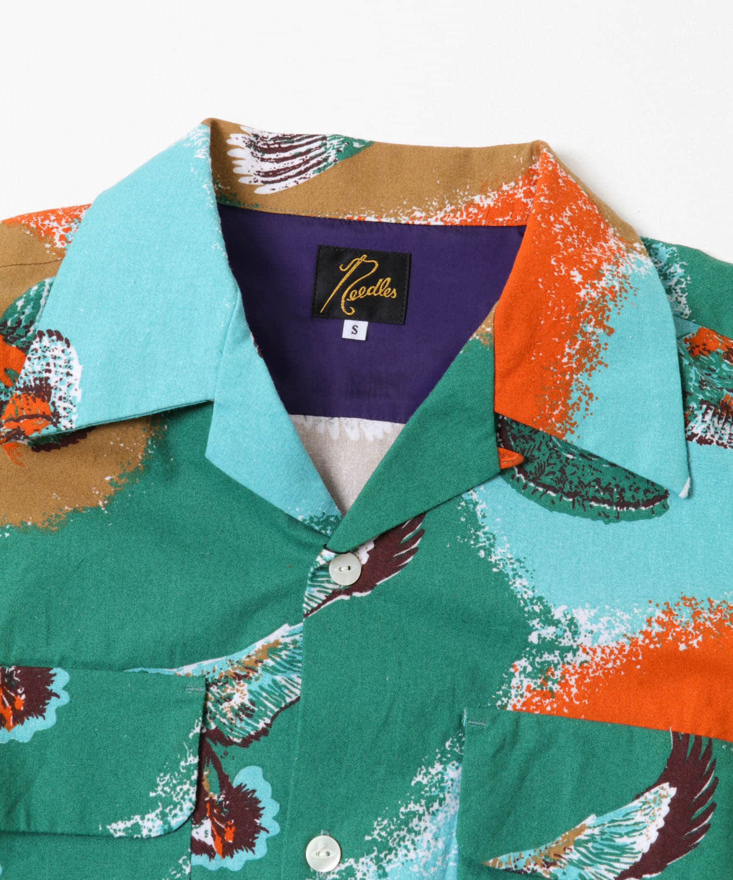 Needles　Classic Shirts ORANGE S