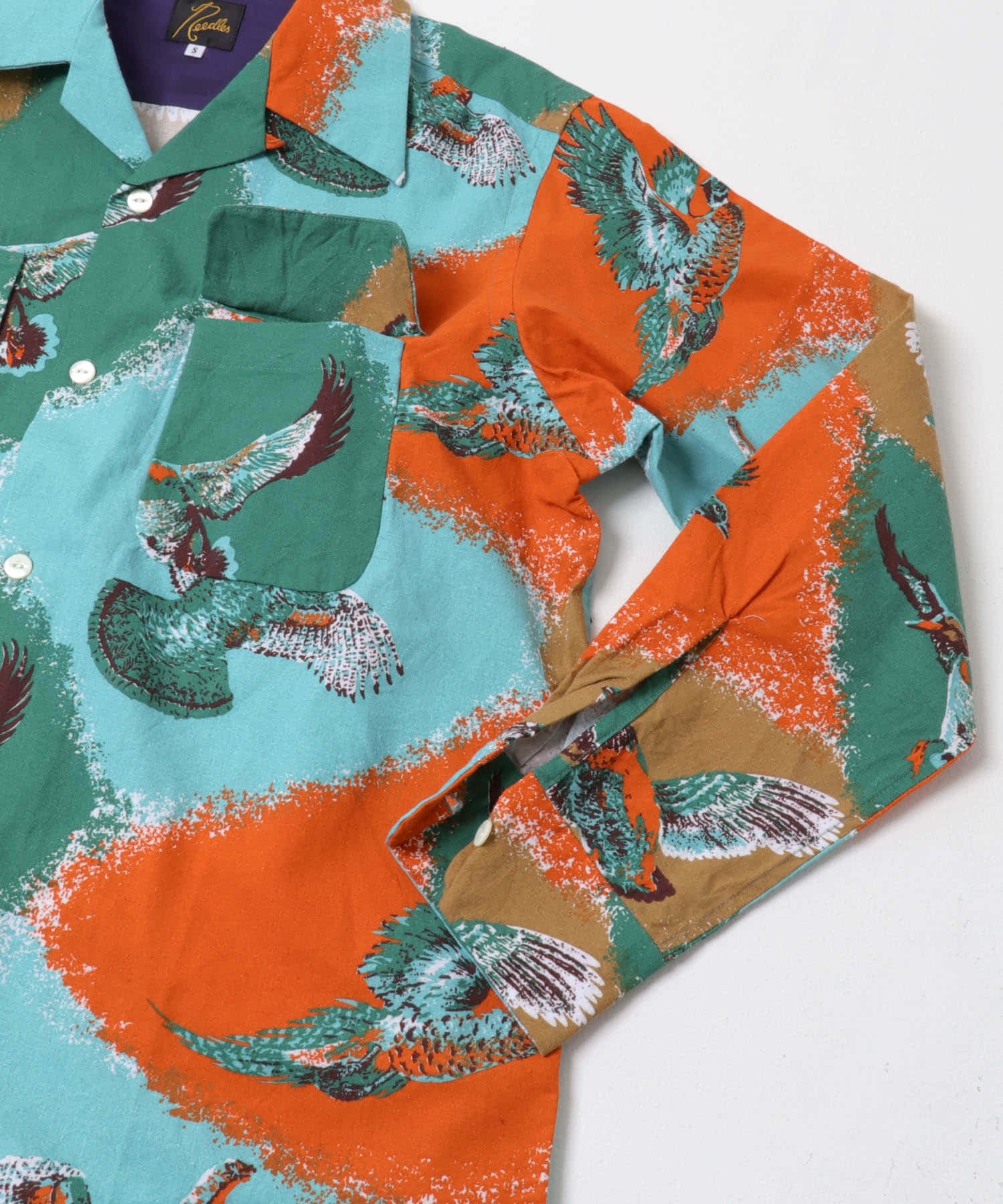 Needles　Classic Shirts ORANGE S