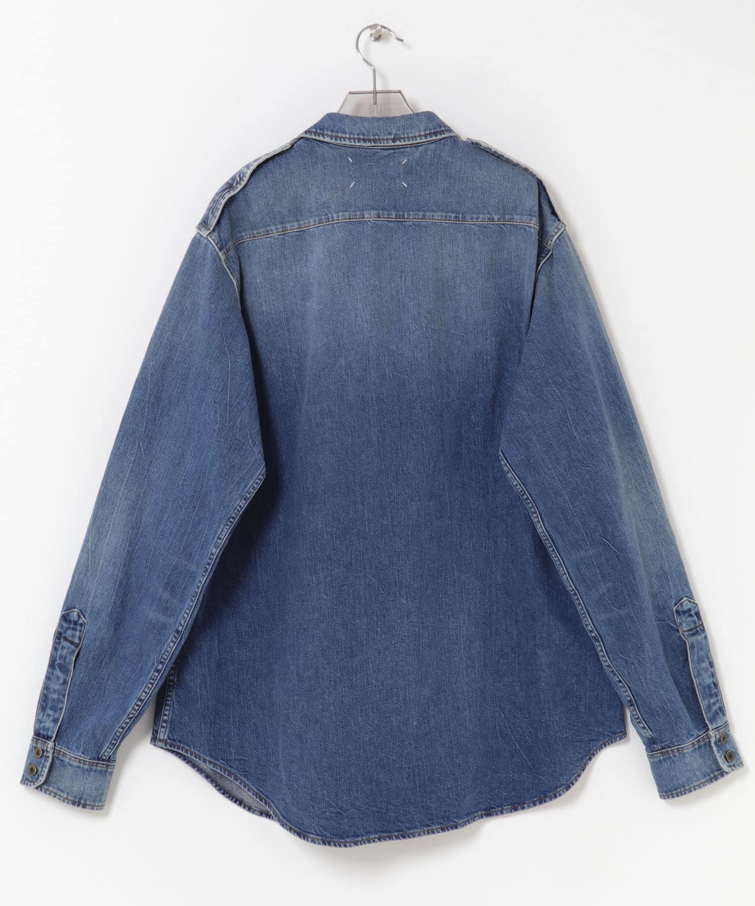 Maison Margiela Long-sleeved Shirts M30034(43 M Blue 961