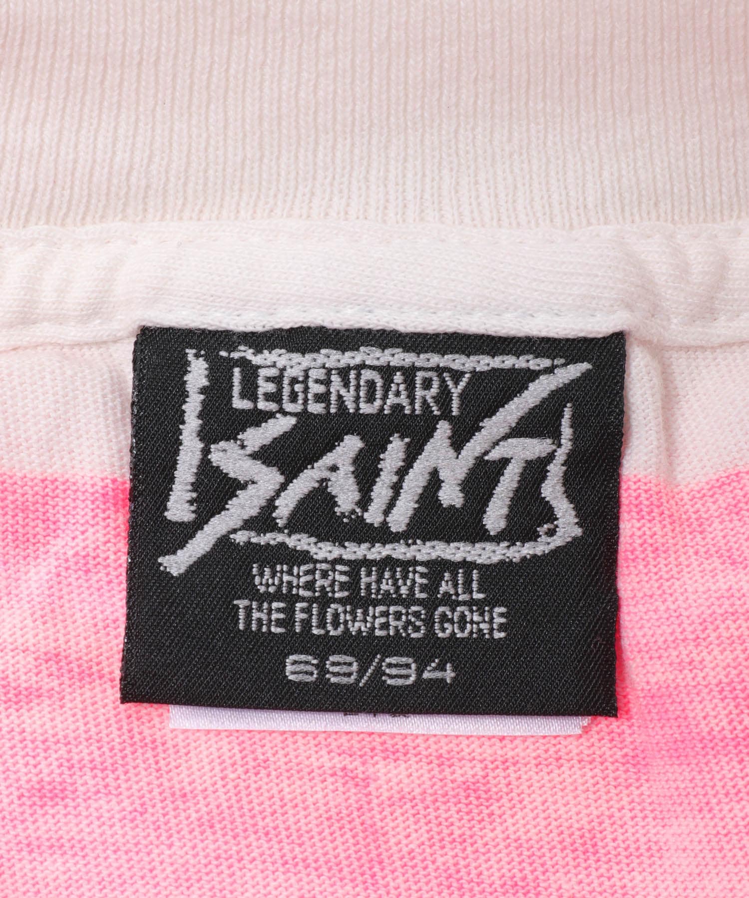 SAINT M××××××　BAPE HANDPRINT WHT/PNK M