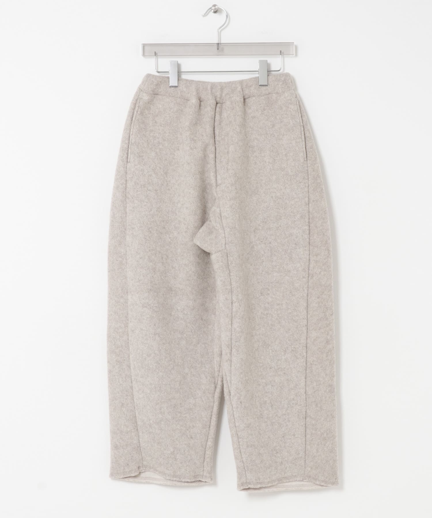 SEEALL　TWISTED SWEAT PANTS NATURAL 2