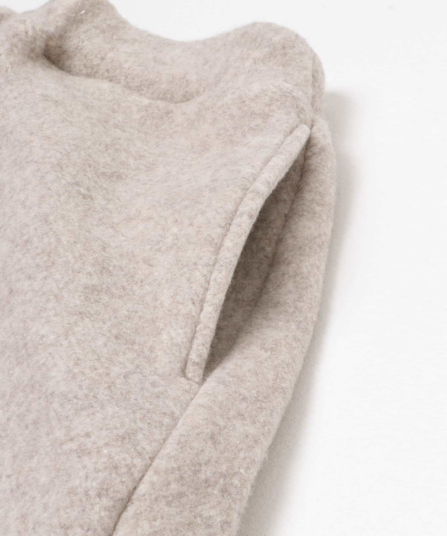 SEEALL　TWISTED SWEAT PANTS NATURAL 2