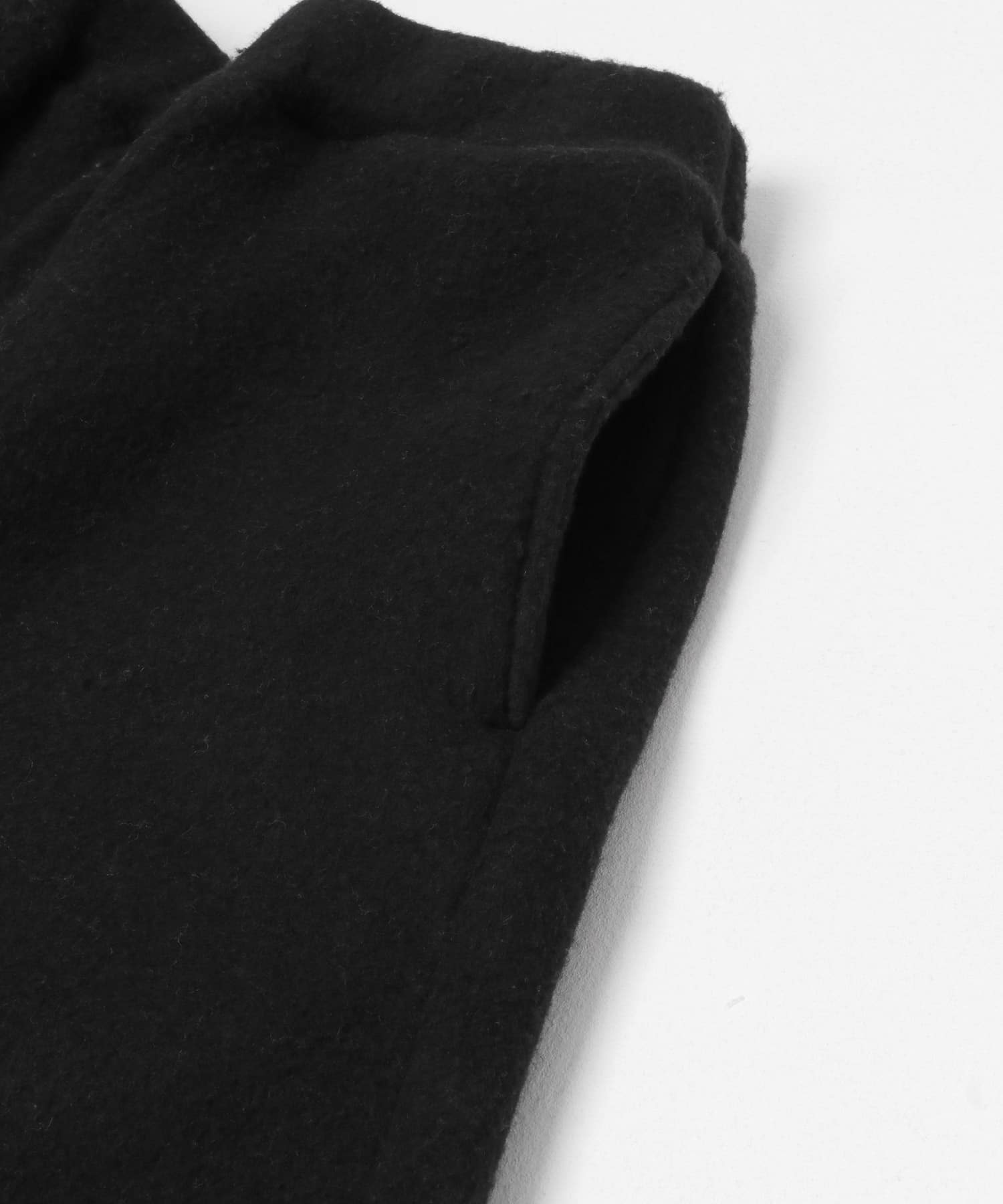 SEEALL　TWISTED SWEAT PANTS BLACK 2