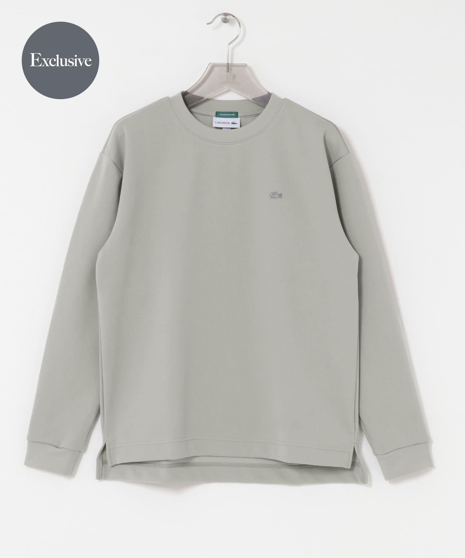 『別注』LACOSTE×URBAN RESEARCH　Functional Pique Long-Sleeve KZW CIMENT 3