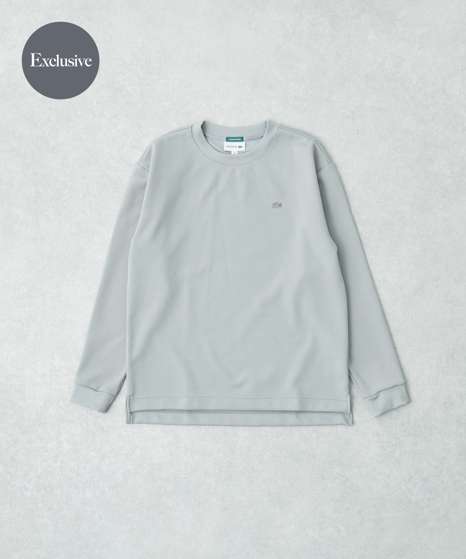 『別注』LACOSTE×URBAN RESEARCH　Functional Pique Long-Sleeve KZW CIMENT 3