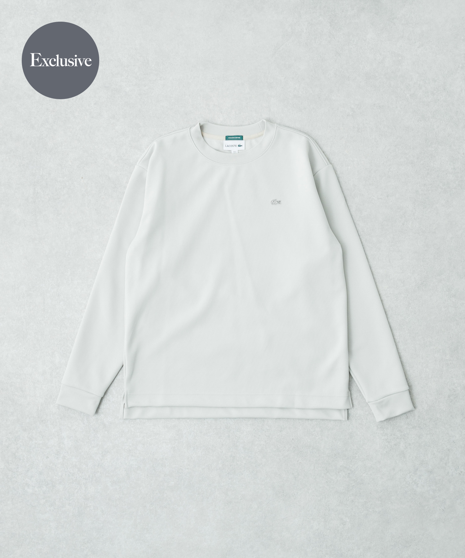 『別注』LACOSTE×URBAN RESEARCH Functional Pique Long-Sleeve