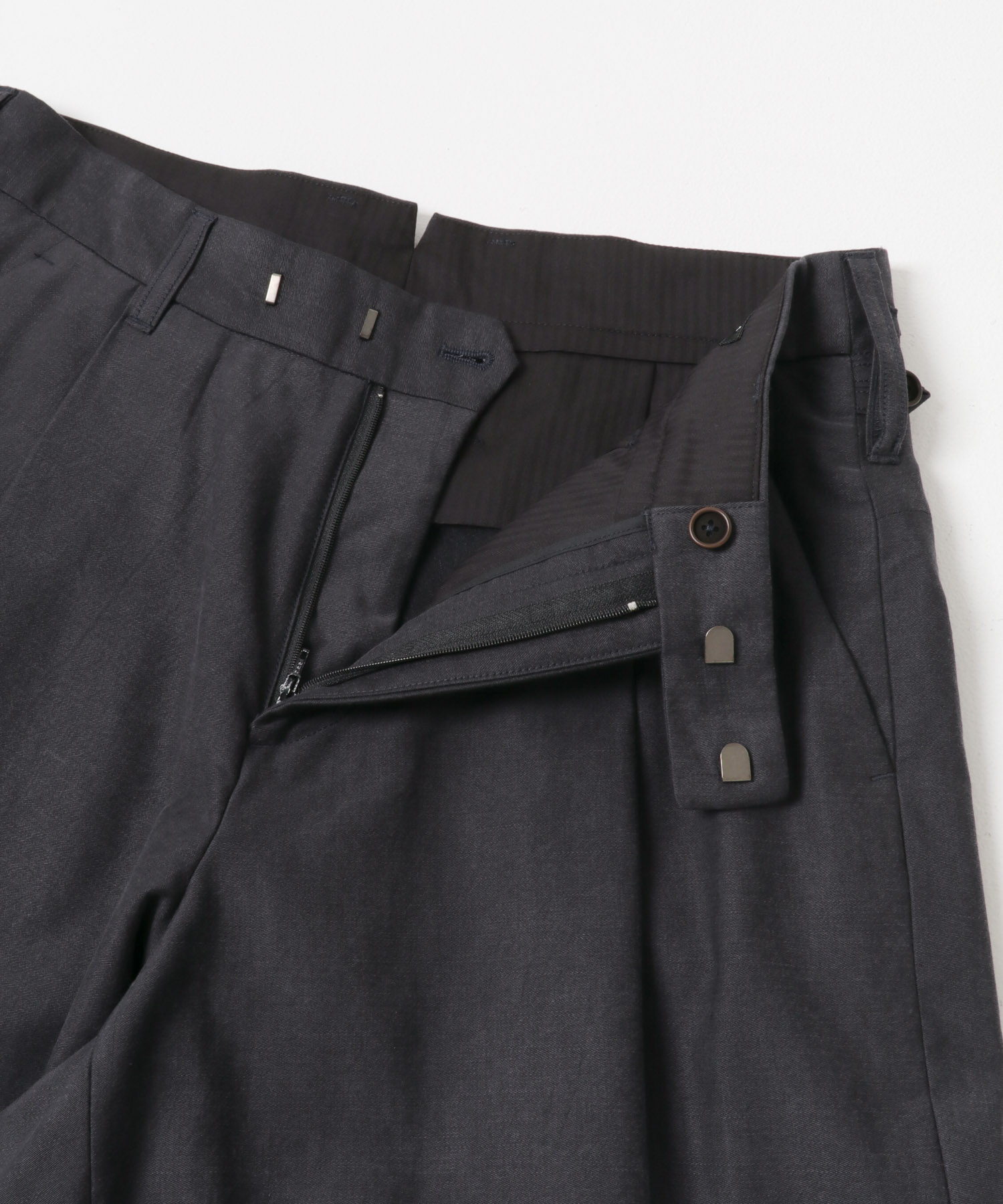 MAATEE&SONS　MILITARY SLACKS Rモールスキン GRAY 1