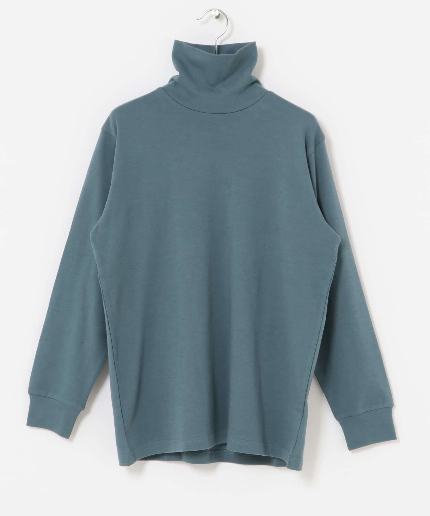 DRESS　Cotton Plane Turtleneck