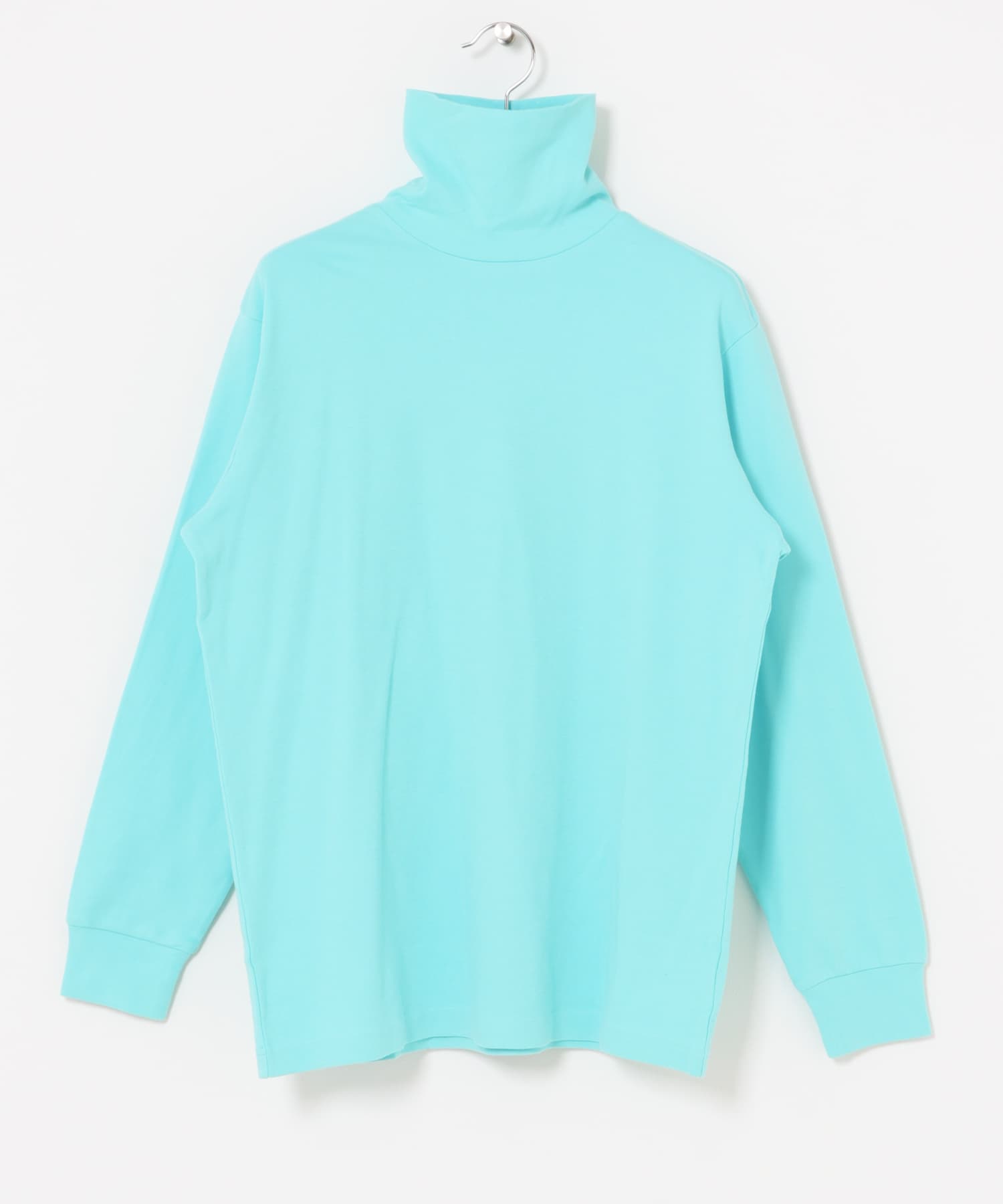 DRESS　Cotton Plane Turtleneck TURQUOISE M